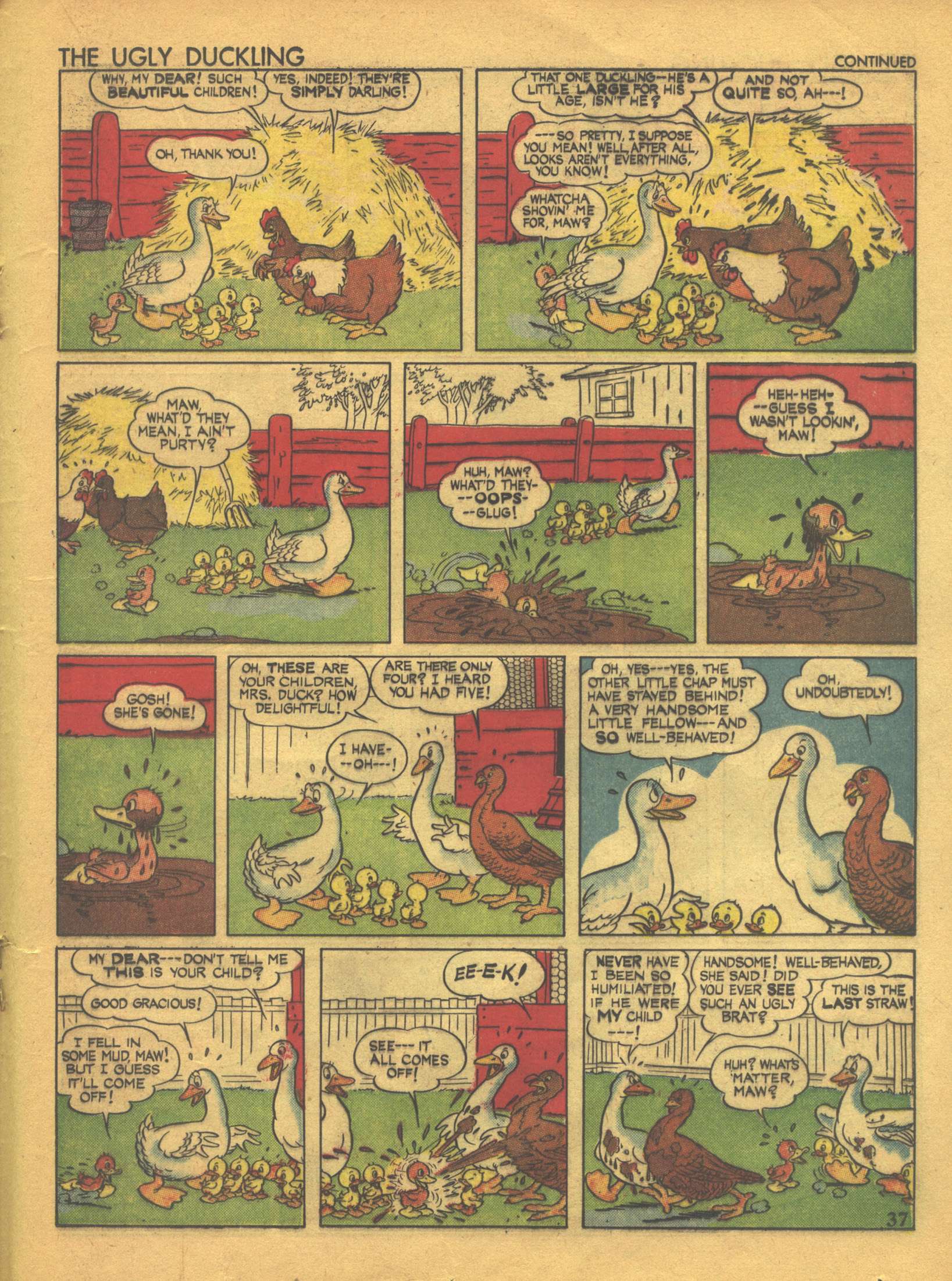 Read online Walt Disney's Comics and Stories comic -  Issue #17 - 39