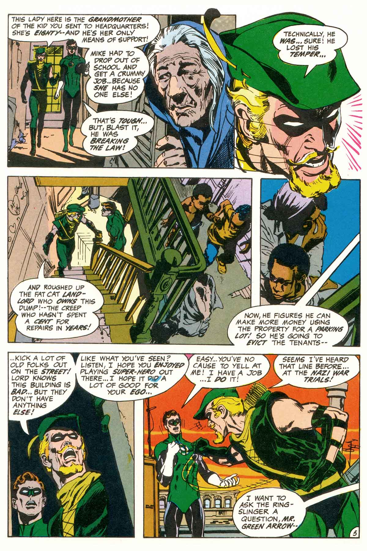 Read online Green Lantern/Green Arrow comic -  Issue #1 - 9