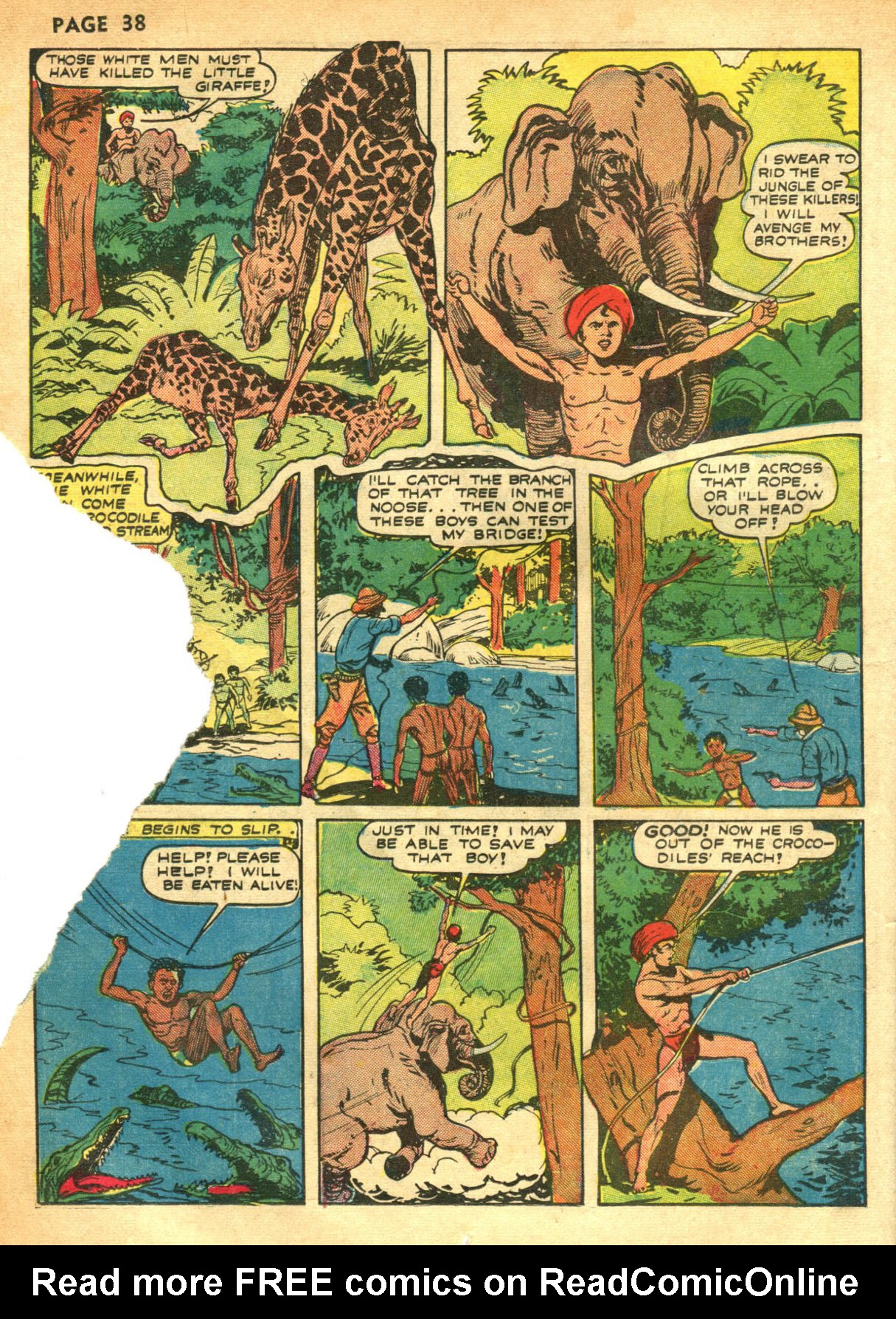 Read online Wambi Jungle Boy comic -  Issue #2 - 39