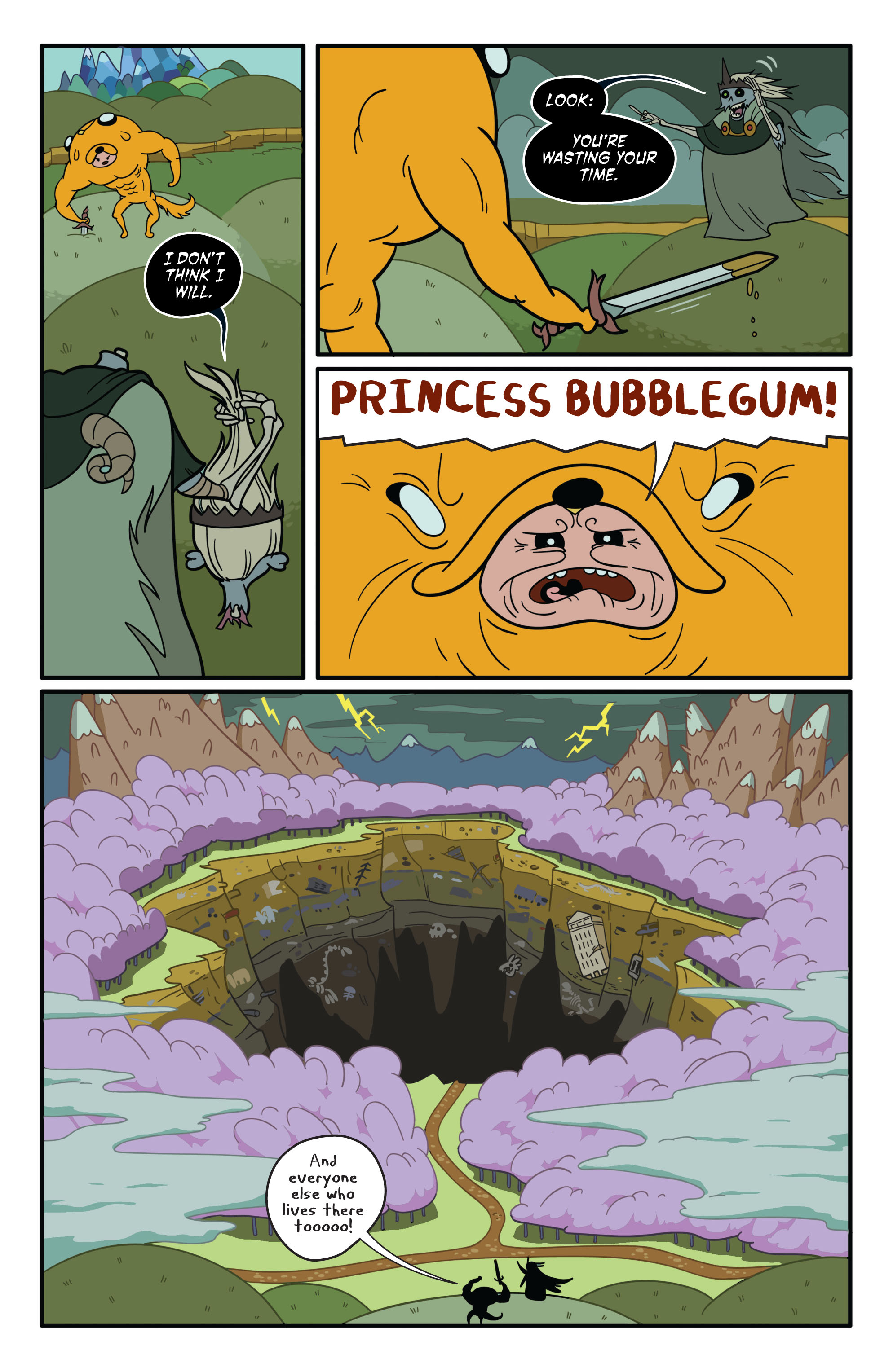 Read online Adventure Time comic -  Issue #1 - 16