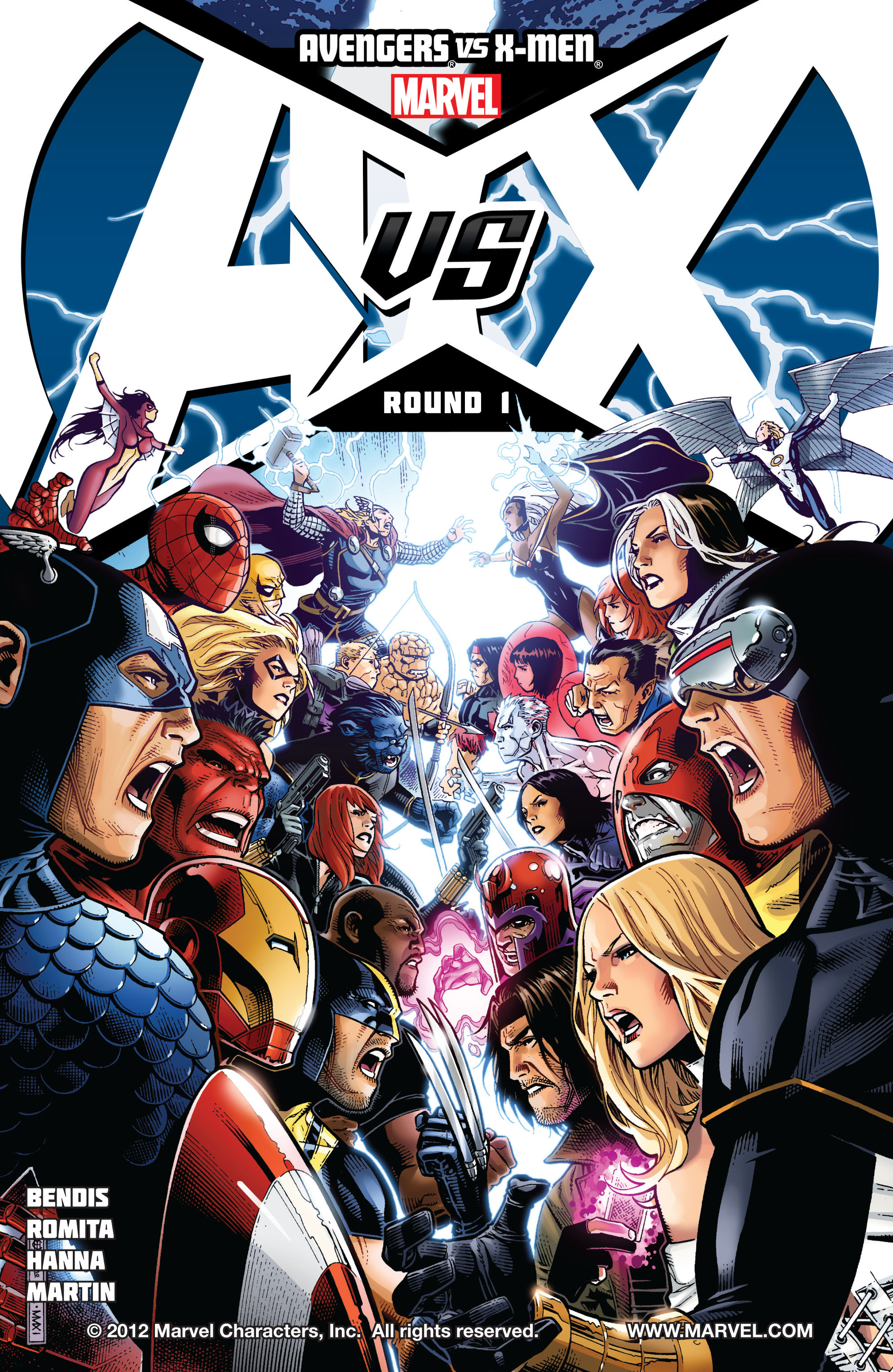 Read online Avengers Vs. X-Men comic -  Issue #1 - 1