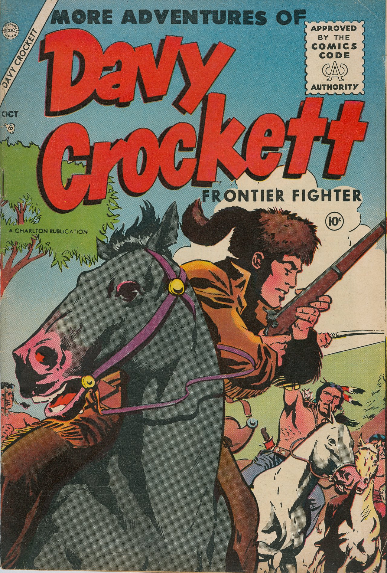 Read online Davy Crockett comic -  Issue #2 - 1
