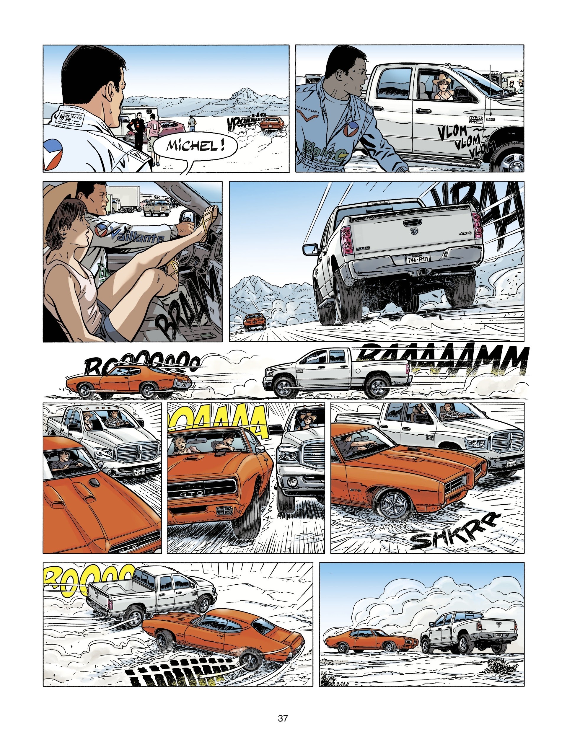 Read online Michel Vaillant comic -  Issue #2 - 37