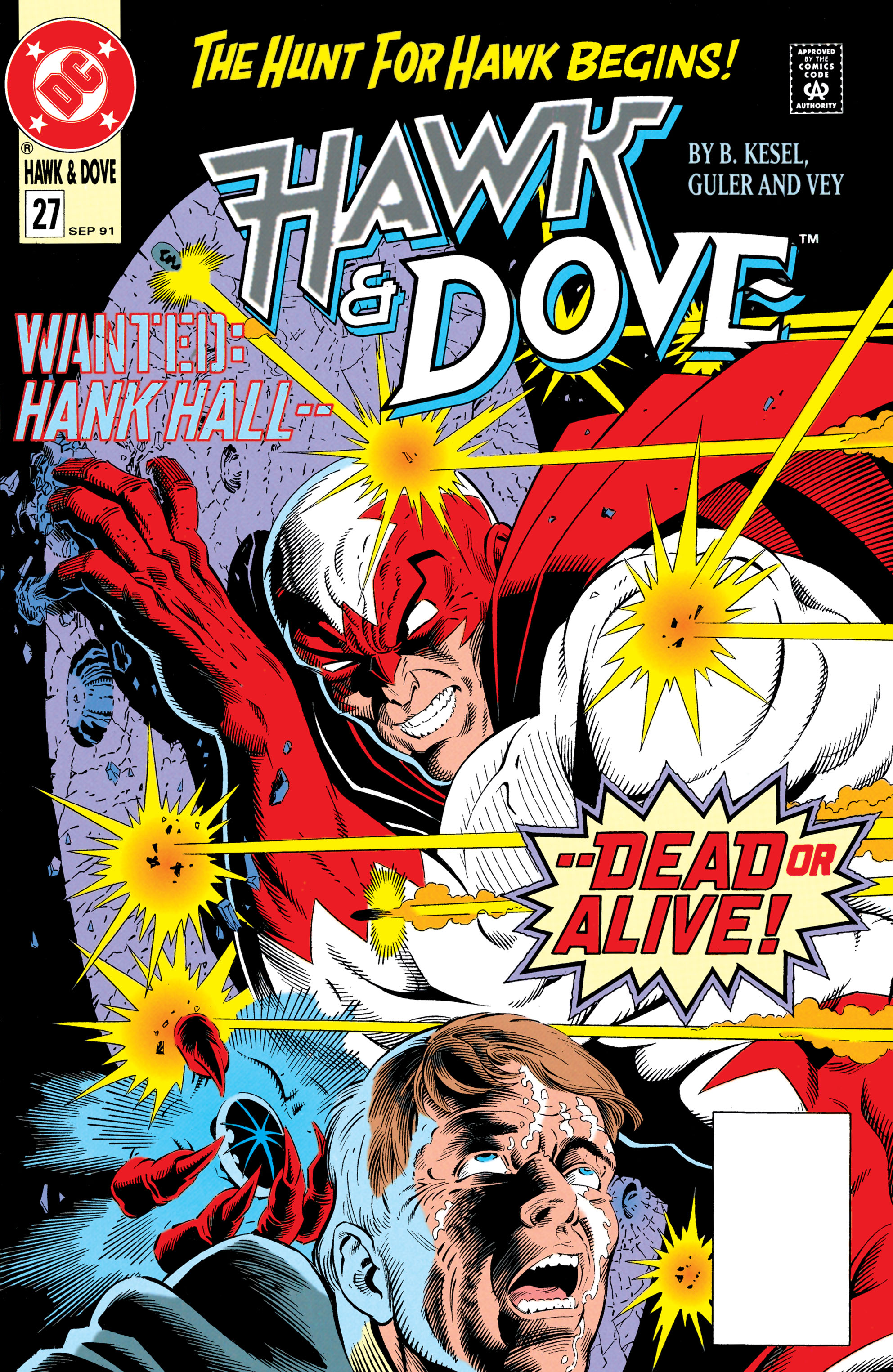 Read online Hawk and Dove (1989) comic -  Issue #27 - 1