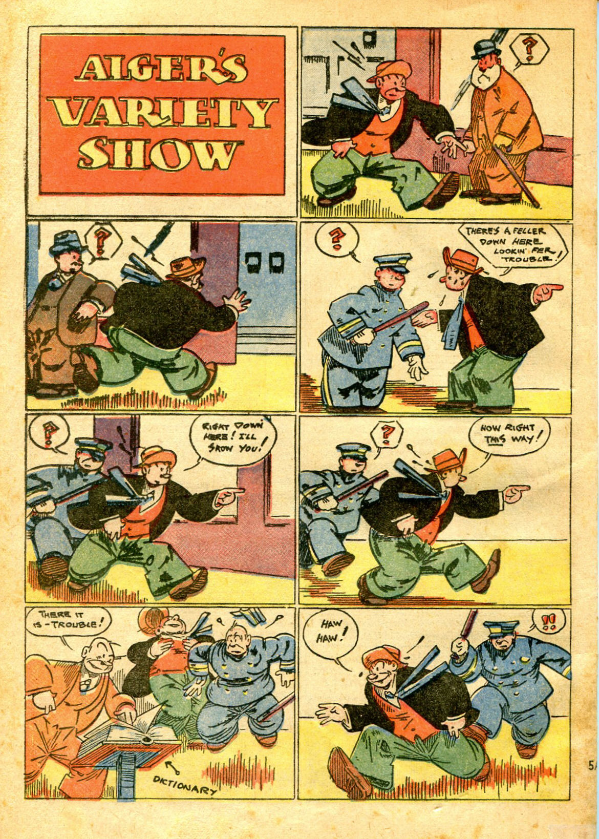 Read online More Fun Comics comic -  Issue #34 - 65