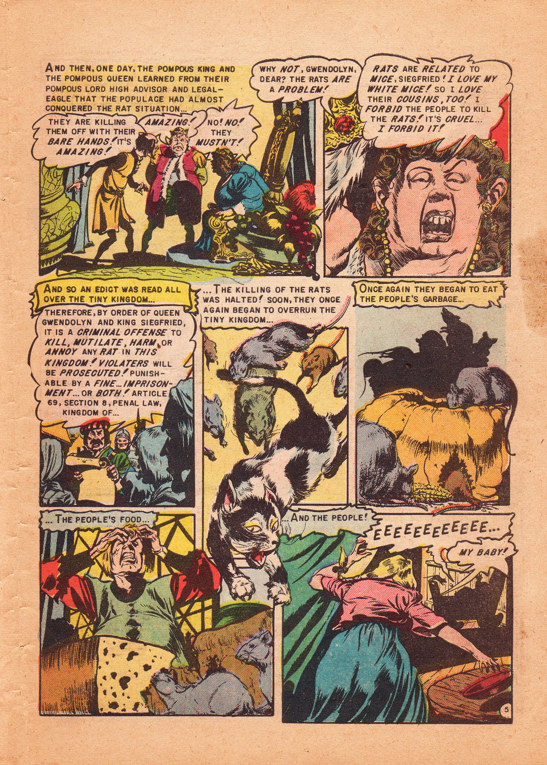 Read online The Vault of Horror (1950) comic -  Issue #27 - 32