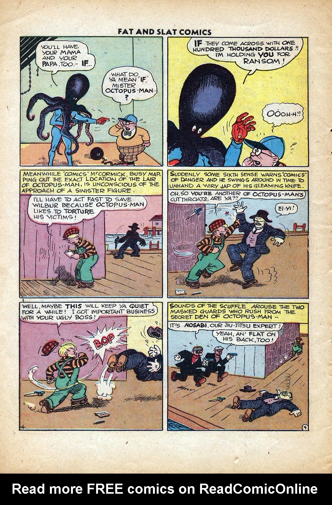Read online Fat and Slat comic -  Issue #4 - 7