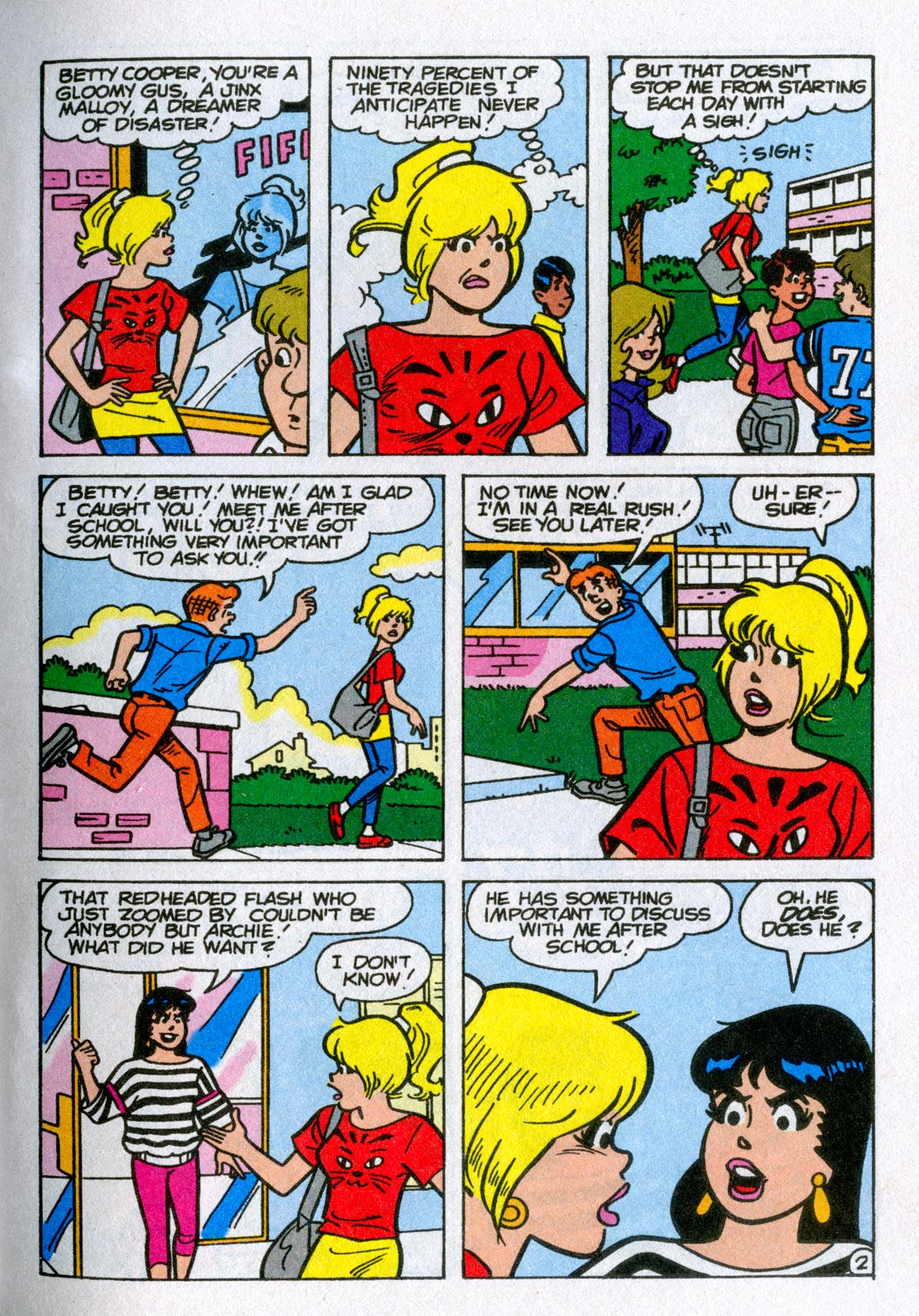 Read online Betty and Veronica Double Digest comic -  Issue #242 - 223