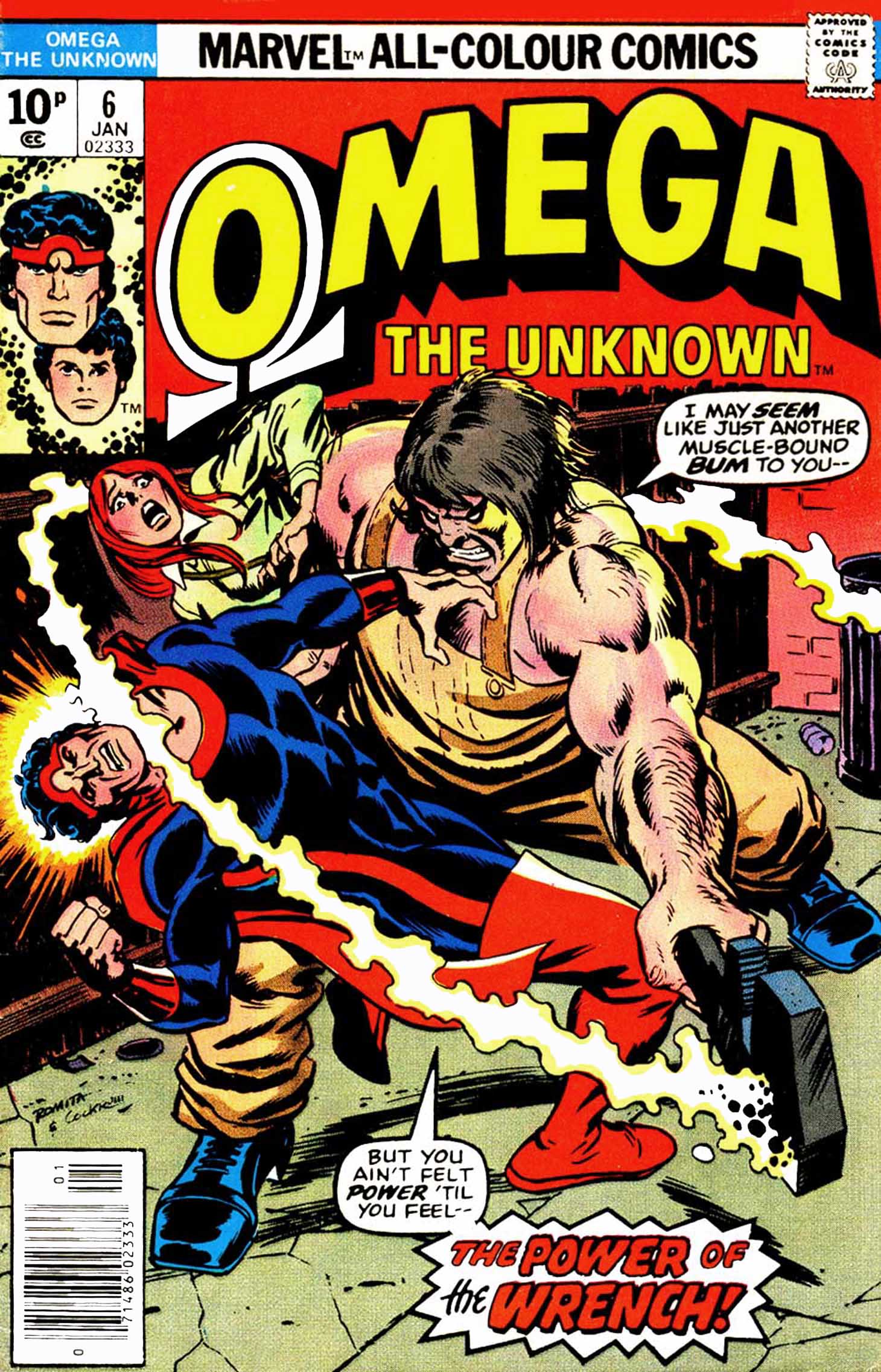 Read online Omega the Unknown comic -  Issue #6 - 1
