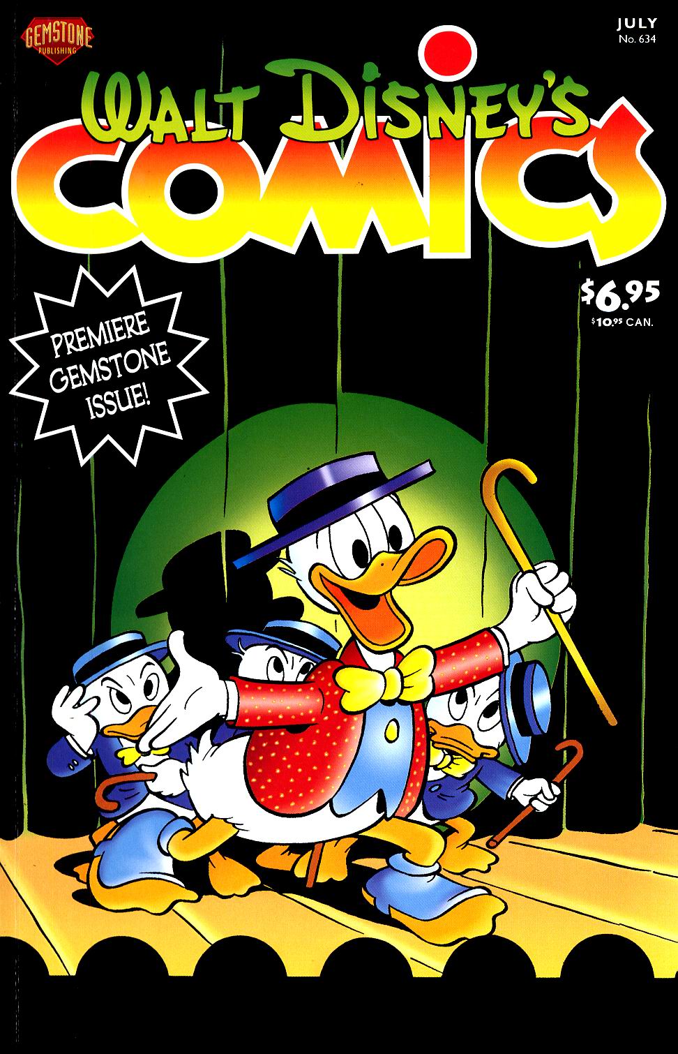 Read online Walt Disney's Comics and Stories comic -  Issue #634 - 1