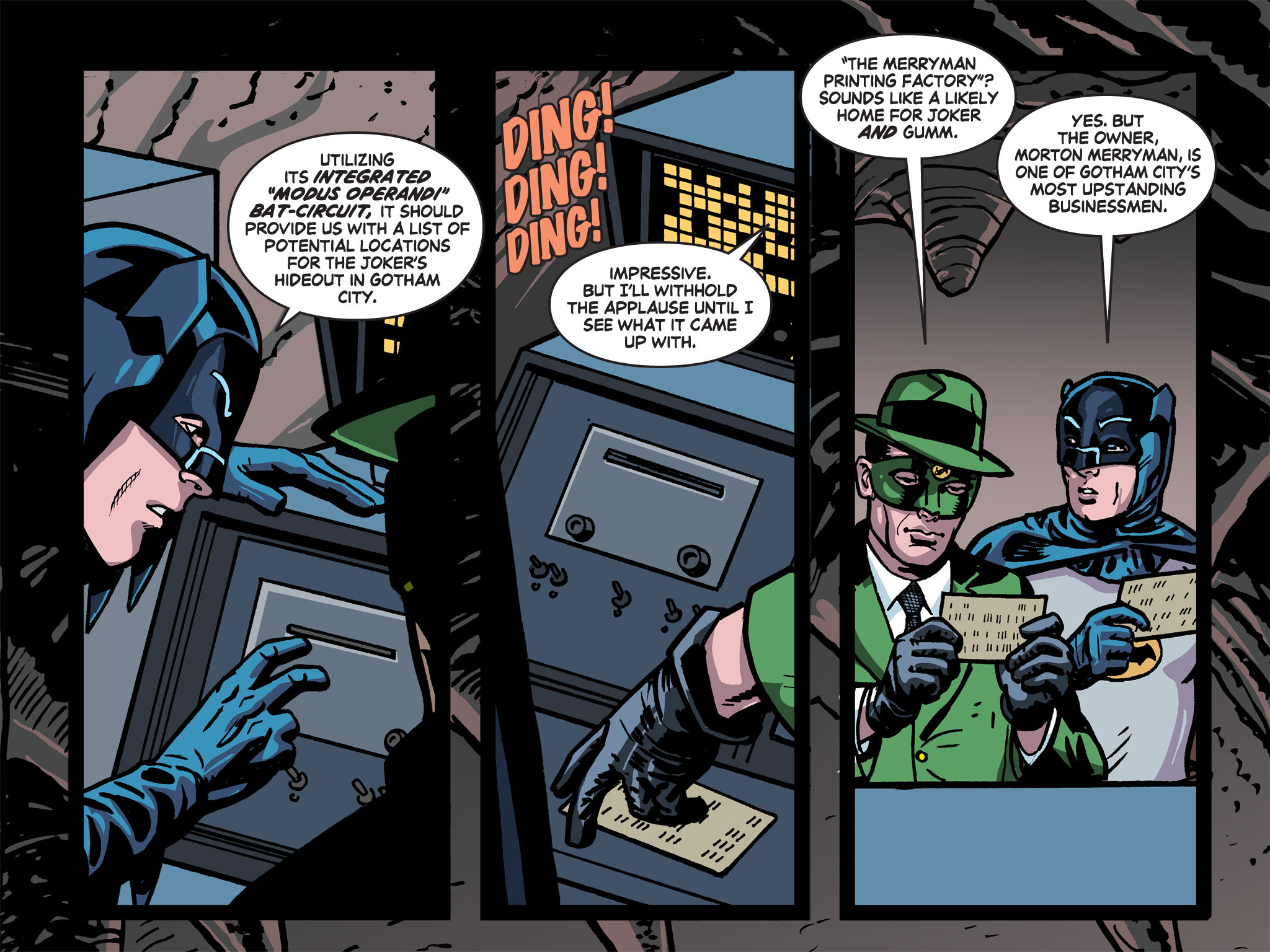 Read online Batman '66 Meets the Green Hornet [II] comic -  Issue #5 - 62