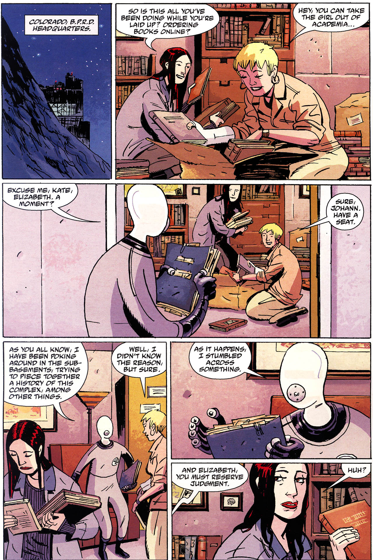 Read online B.P.R.D.: Garden of Souls comic -  Issue #3 - 6