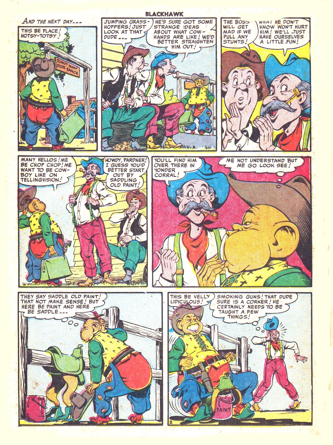 Read online Blackhawk (1957) comic -  Issue #44 - 36