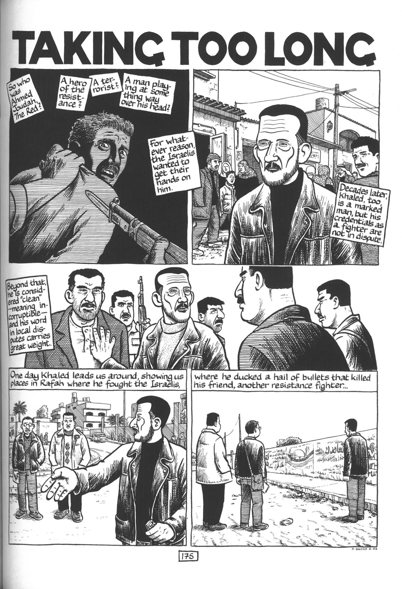 Read online Footnotes in Gaza comic -  Issue # TPB - 195
