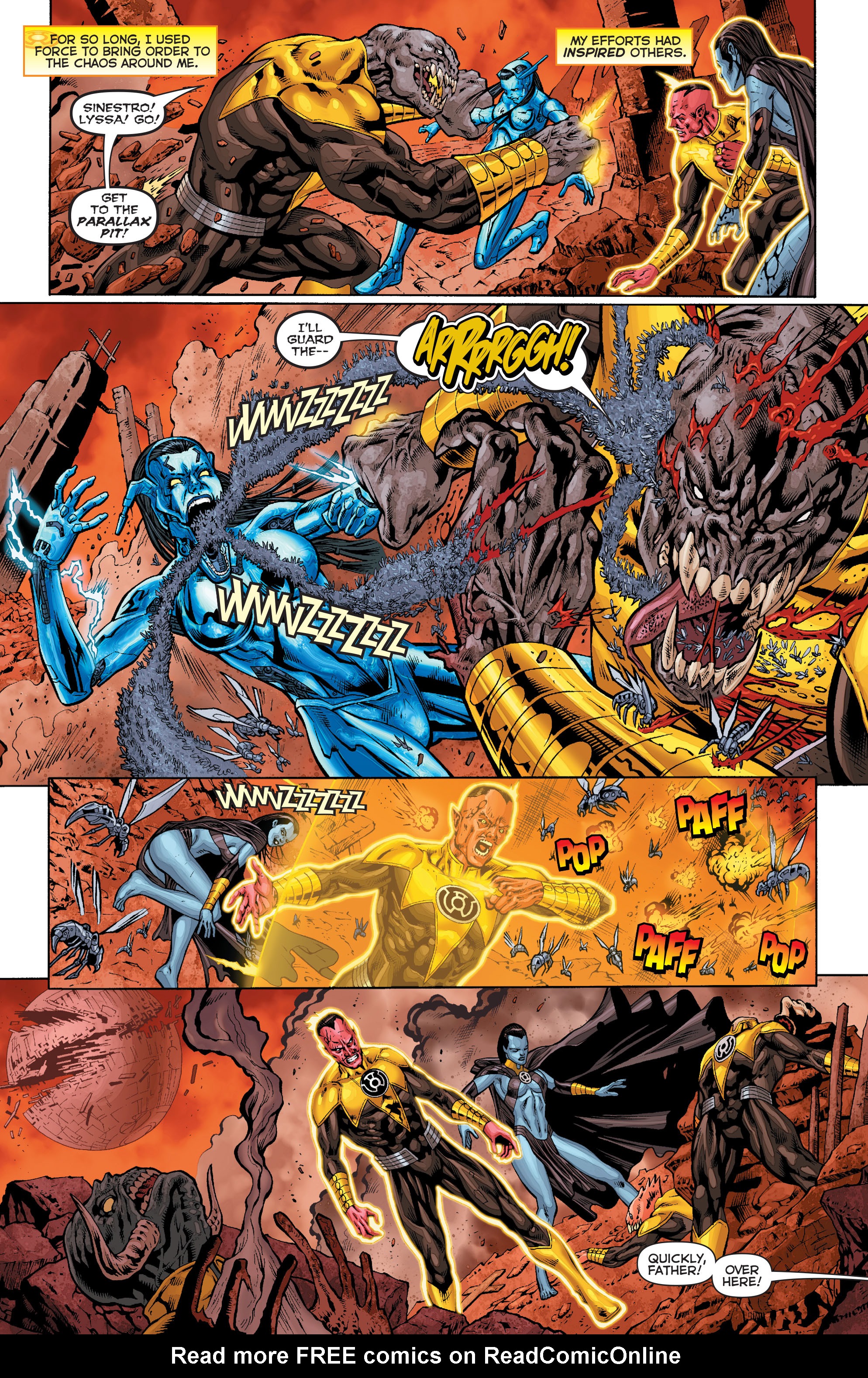 Read online Sinestro: Futures End comic -  Issue # Full - 8