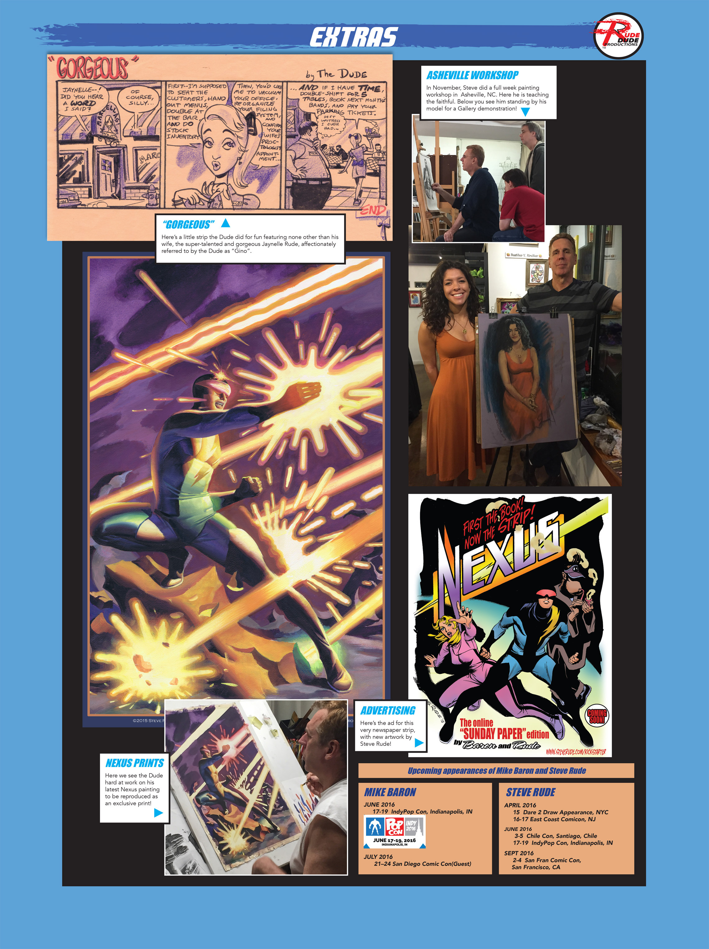 Read online Nexus: The Comic Strip comic -  Issue #1 - 10