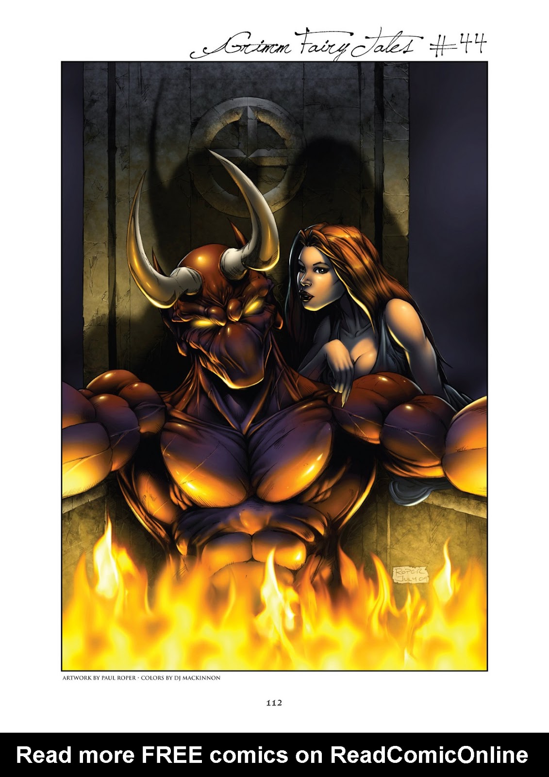 Grimm Fairy Tales: Art Book issue TPB - Page 112