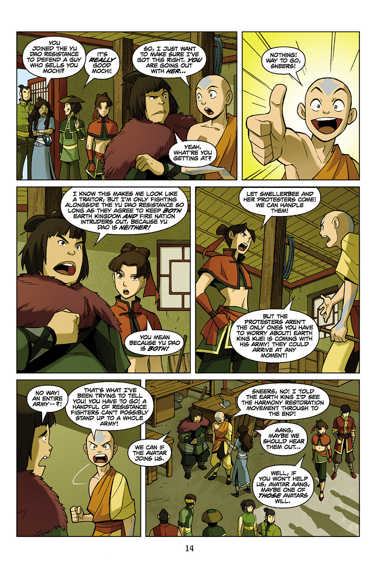 Read online Nickelodeon Avatar: The Last Airbender - The Promise comic -  Issue # Part 3 - 15