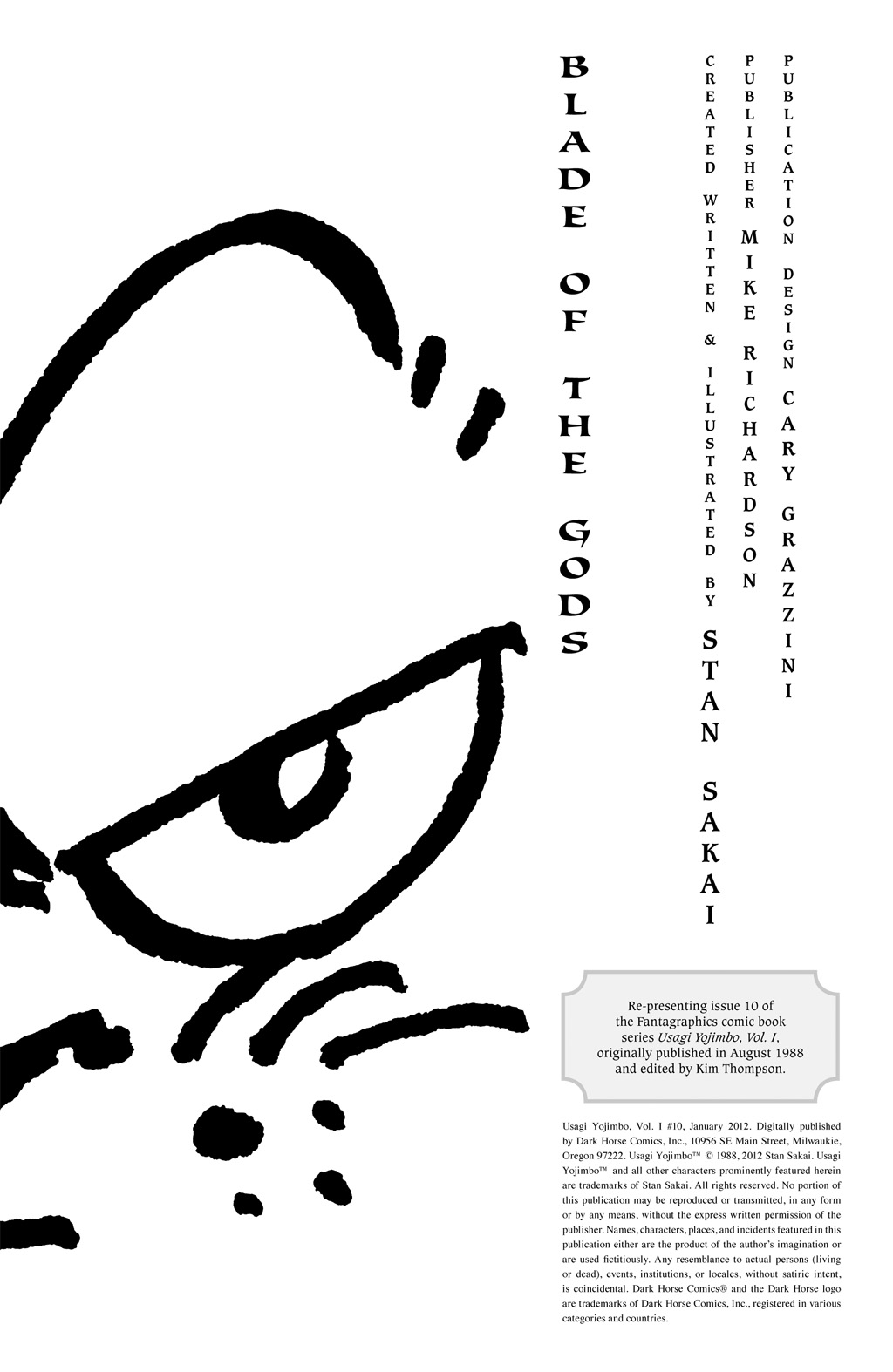 Usagi Yojimbo (1987) issue 10 - Page 2