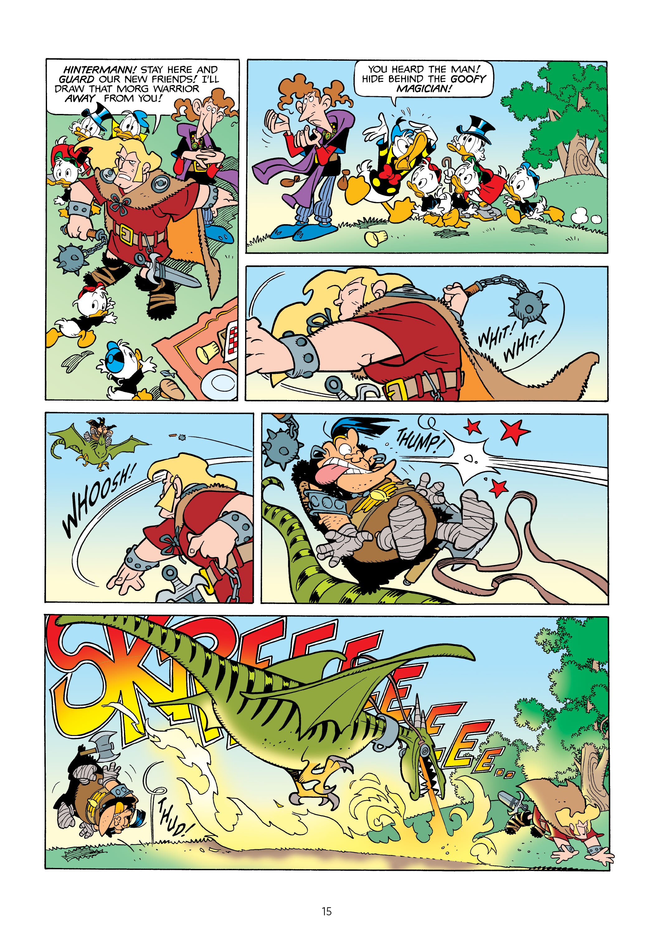 Read online Donald Duck and Uncle Scrooge: World of the Dragonlords comic -  Issue # TPB (Part 1) - 16