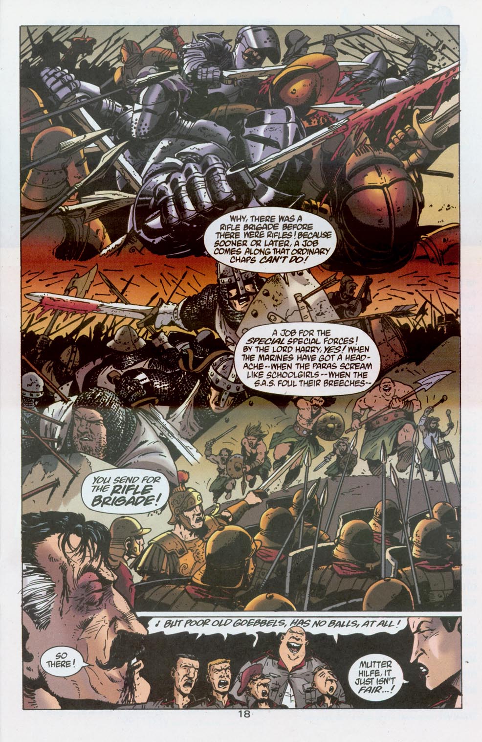 Read online Adventures in the Rifle Brigade comic -  Issue #2 - 19