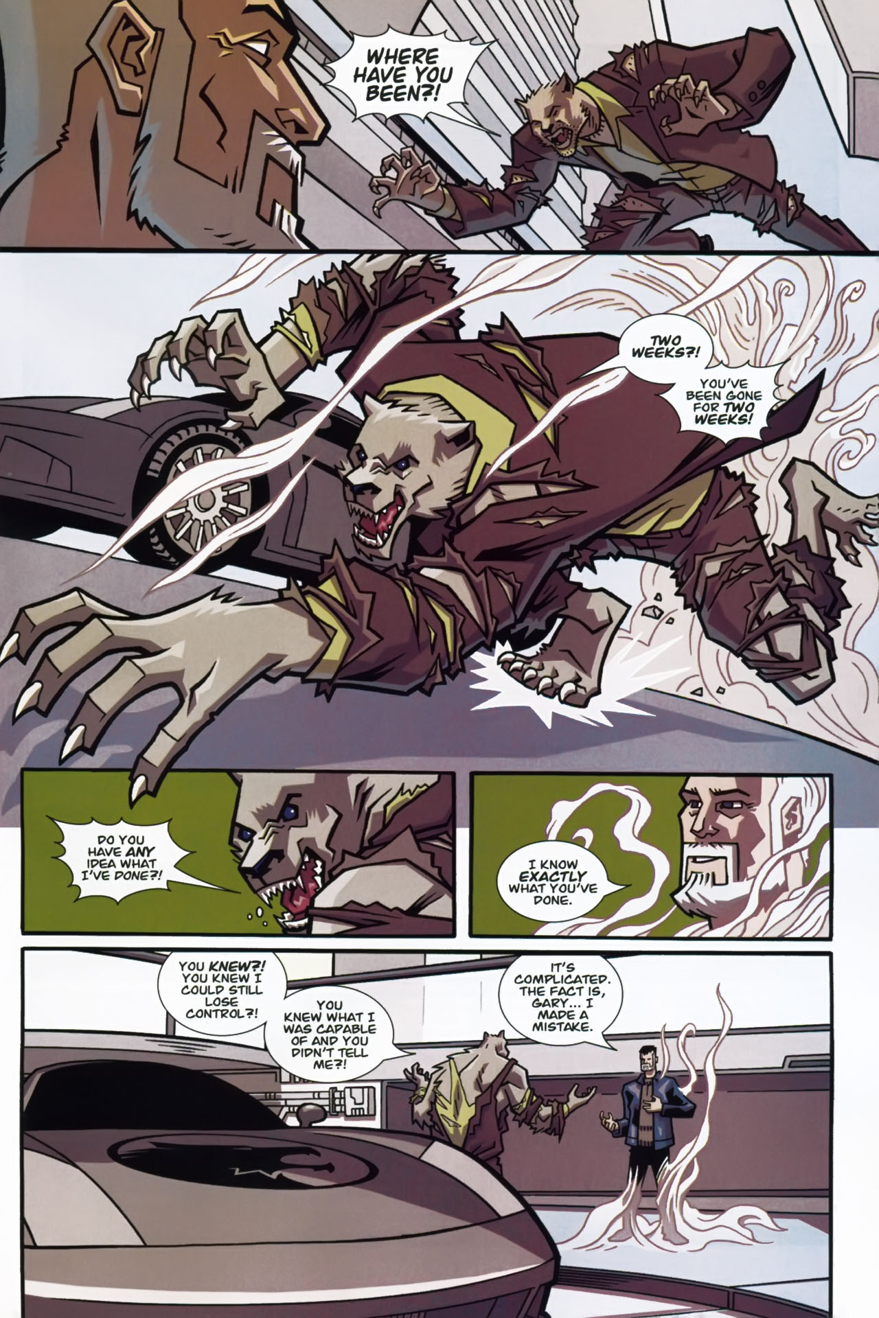 Read online The Astounding Wolf-Man comic -  Issue #3 - 5