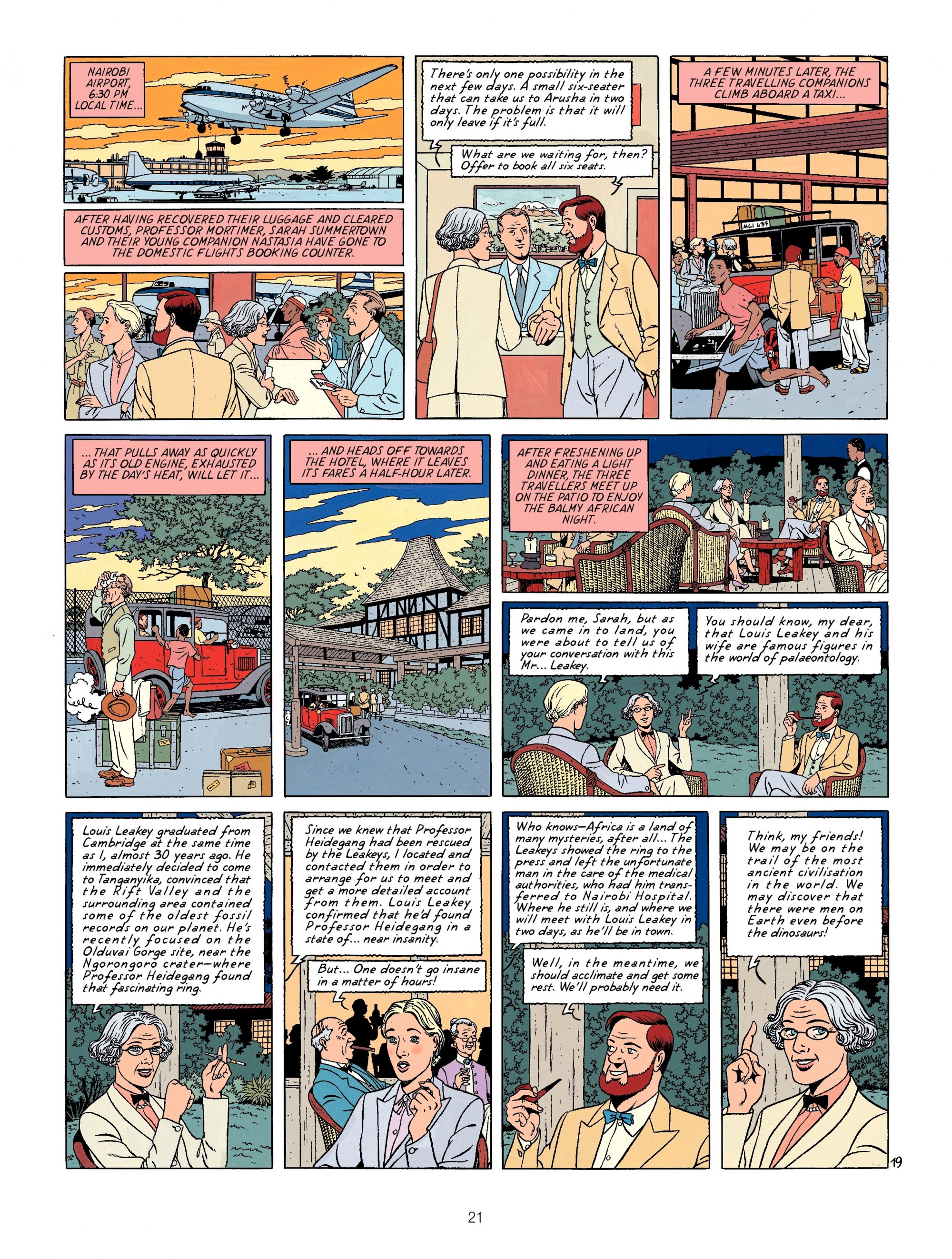 Read online Blake & Mortimer comic -  Issue #11 - 21