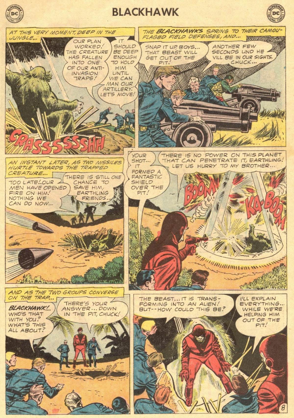 Read online Blackhawk (1957) comic -  Issue #164 - 31