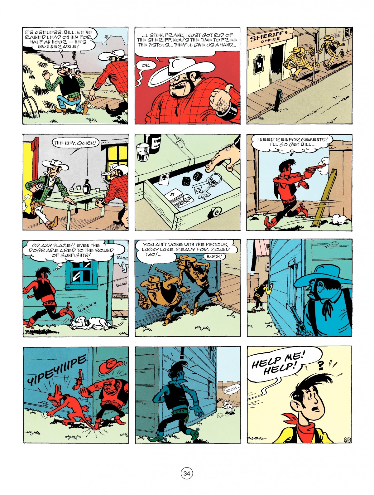 Read online A Lucky Luke Adventure comic -  Issue #54 - 34