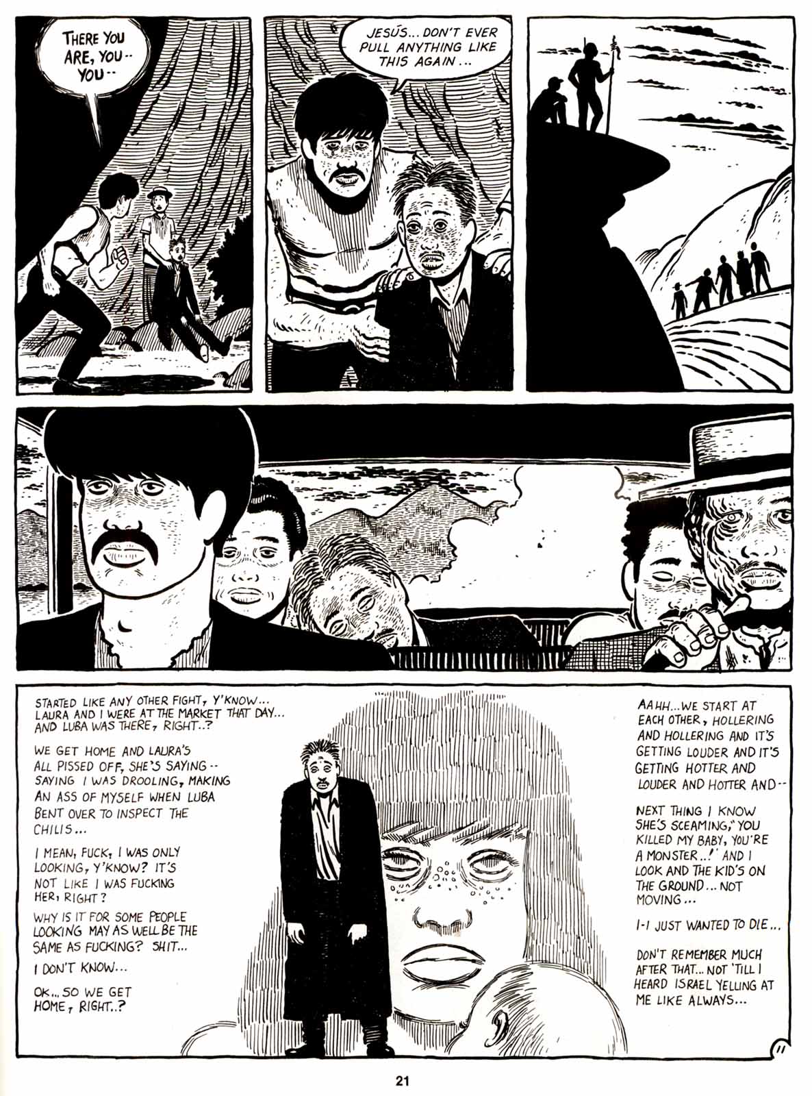 Read online Love and Rockets (1982) comic -  Issue #9 - 23