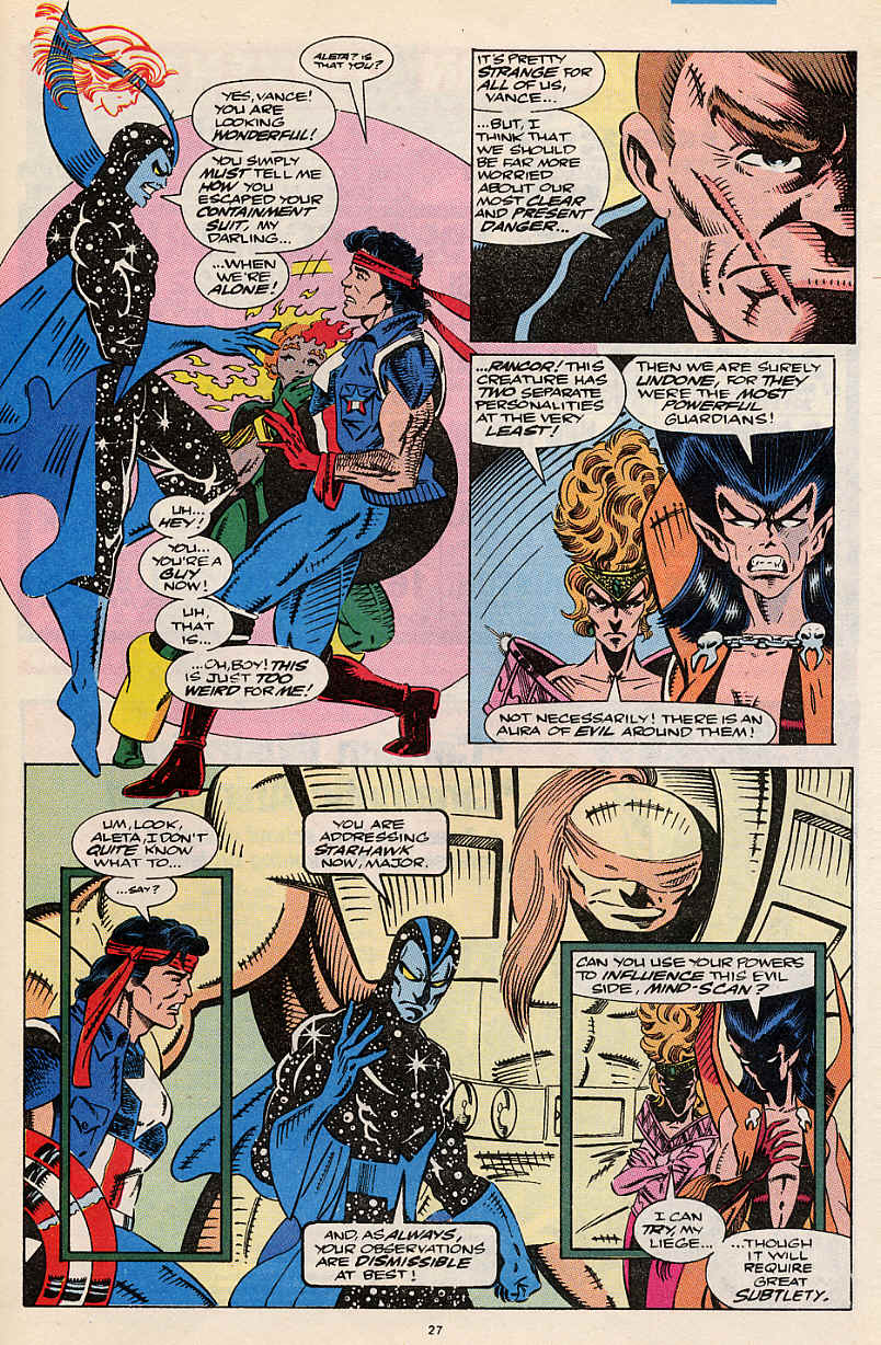 Guardians of the Galaxy (1990) issue 22 - Page 21