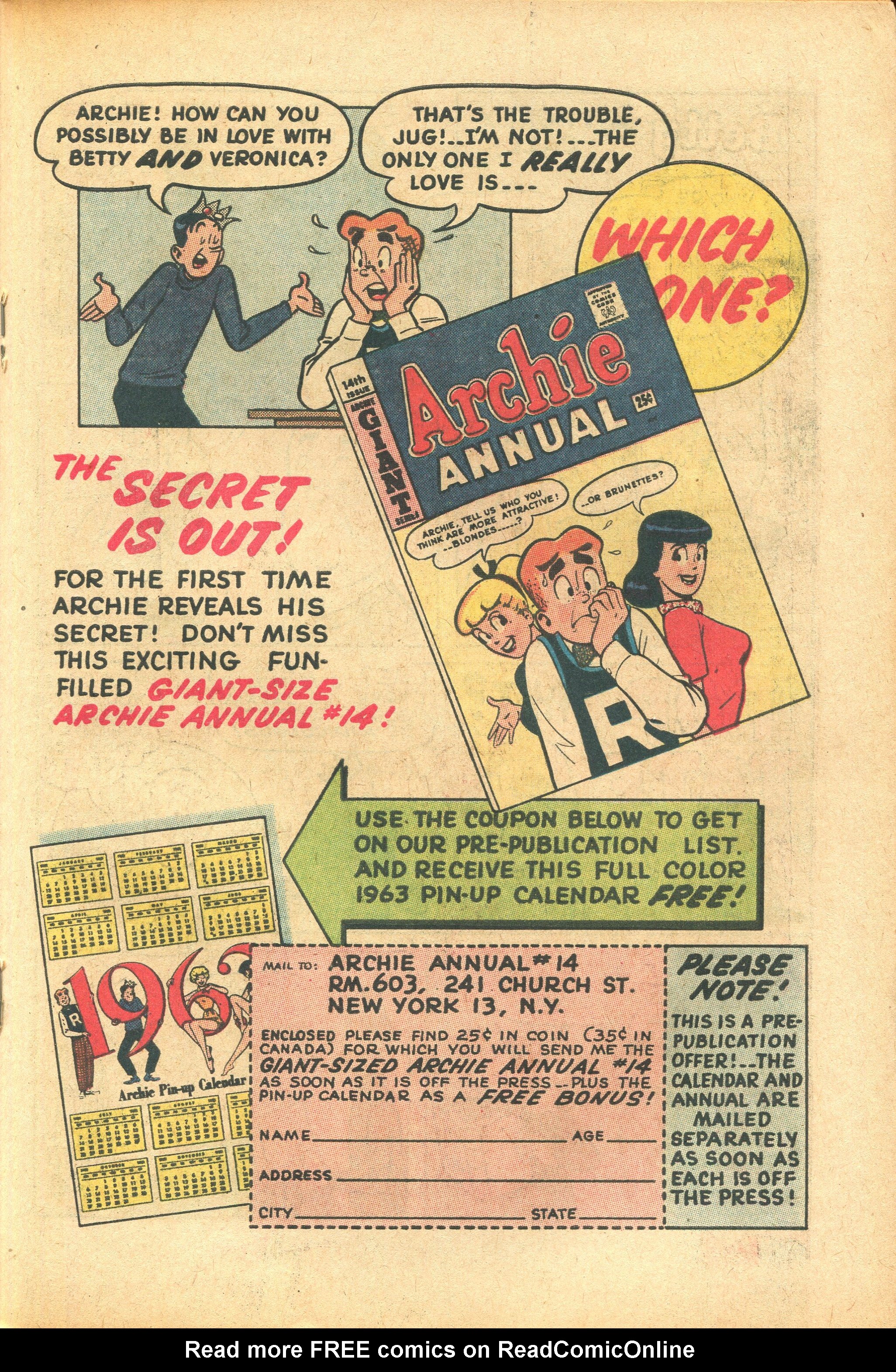 Read online Archie's Joke Book Magazine comic -  Issue #63 - 19