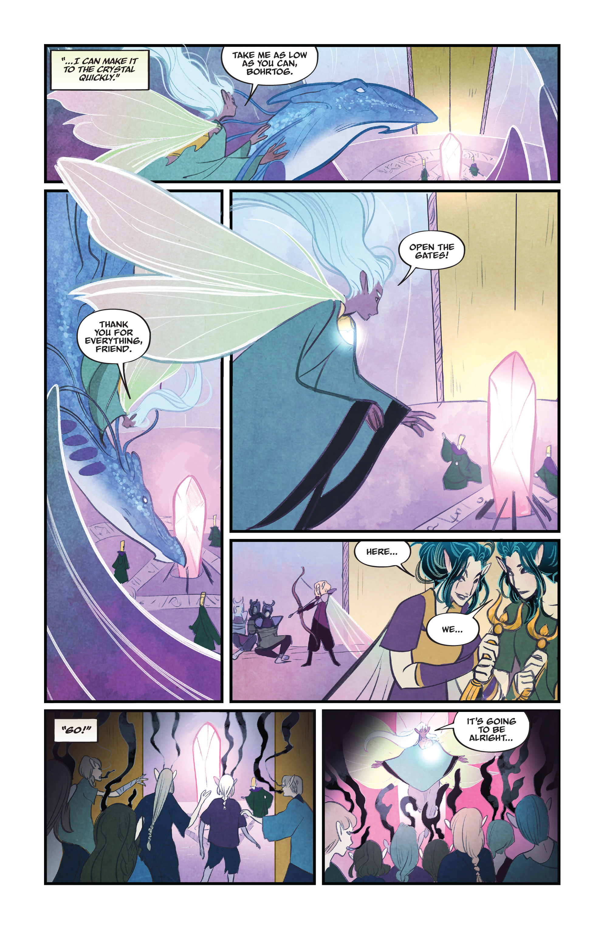 Read online Jim Henson's Beneath the Dark Crystal comic -  Issue #12 - 9