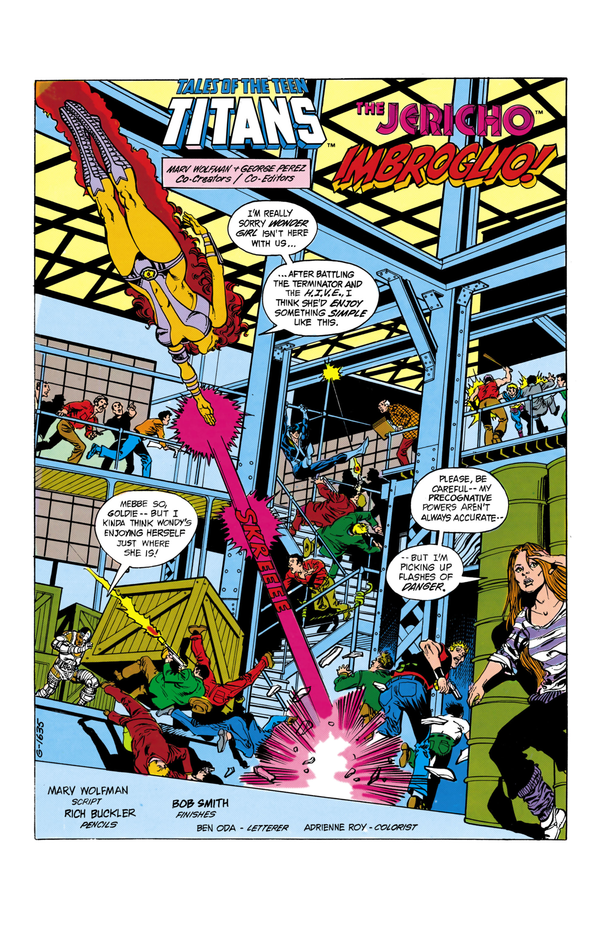 Read online Tales of the Teen Titans comic -  Issue #51 - 2