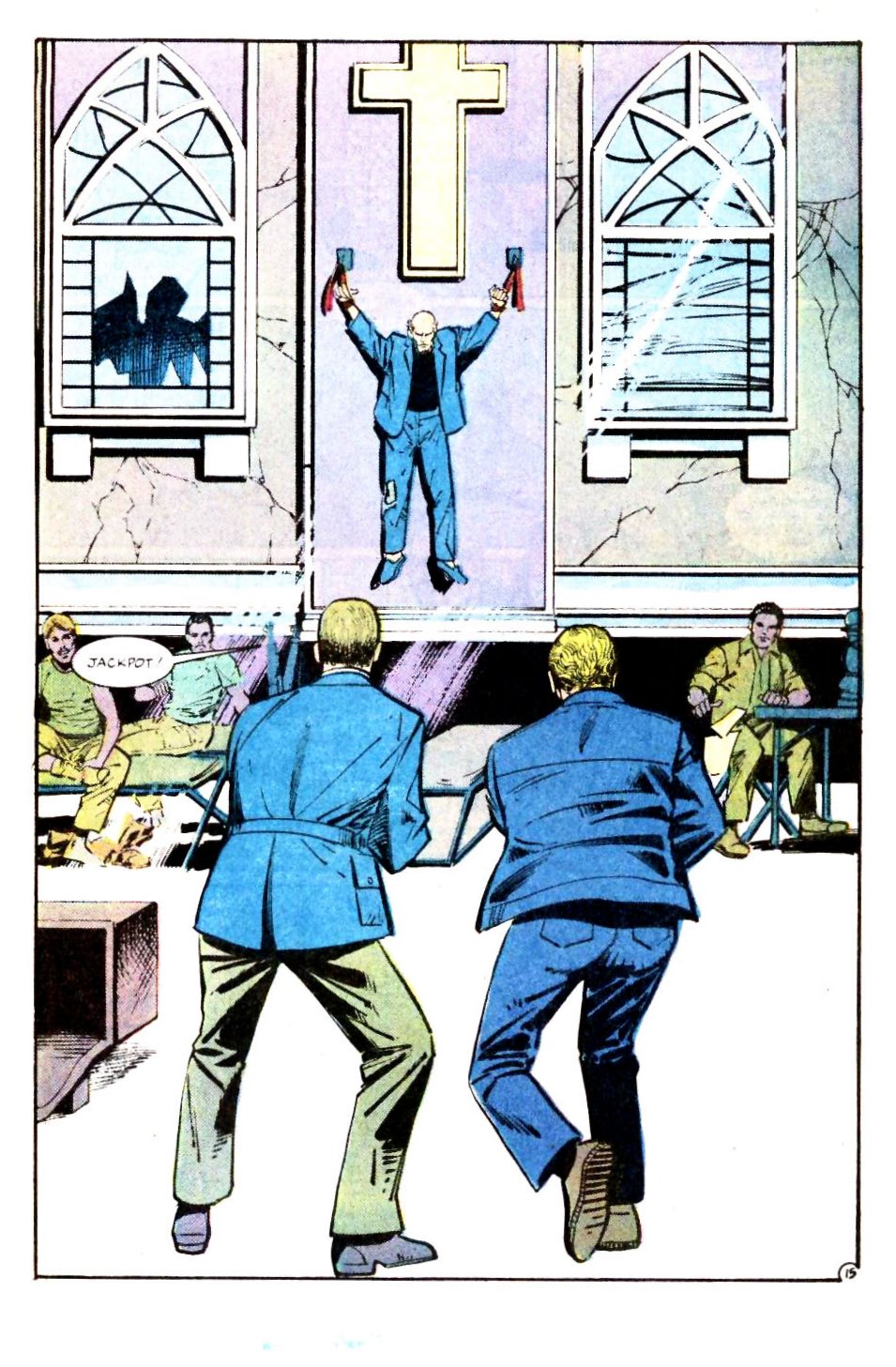 Read online Mark Hazzard: Merc comic -  Issue #8 - 16
