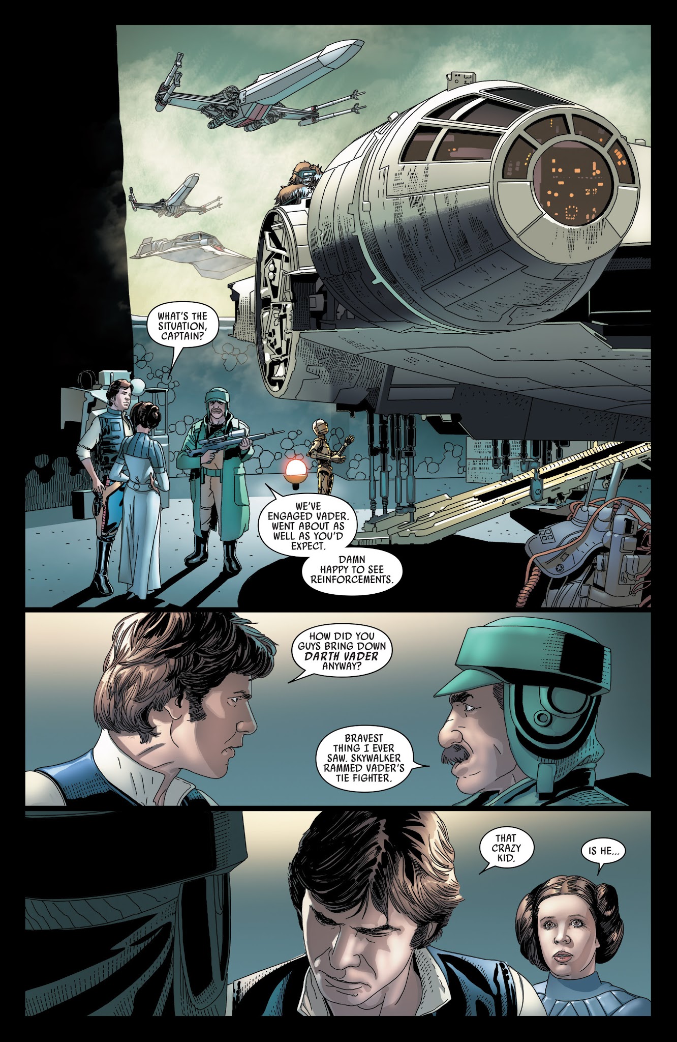 Read online Star Wars: Vader Down comic -  Issue # TPB - 41