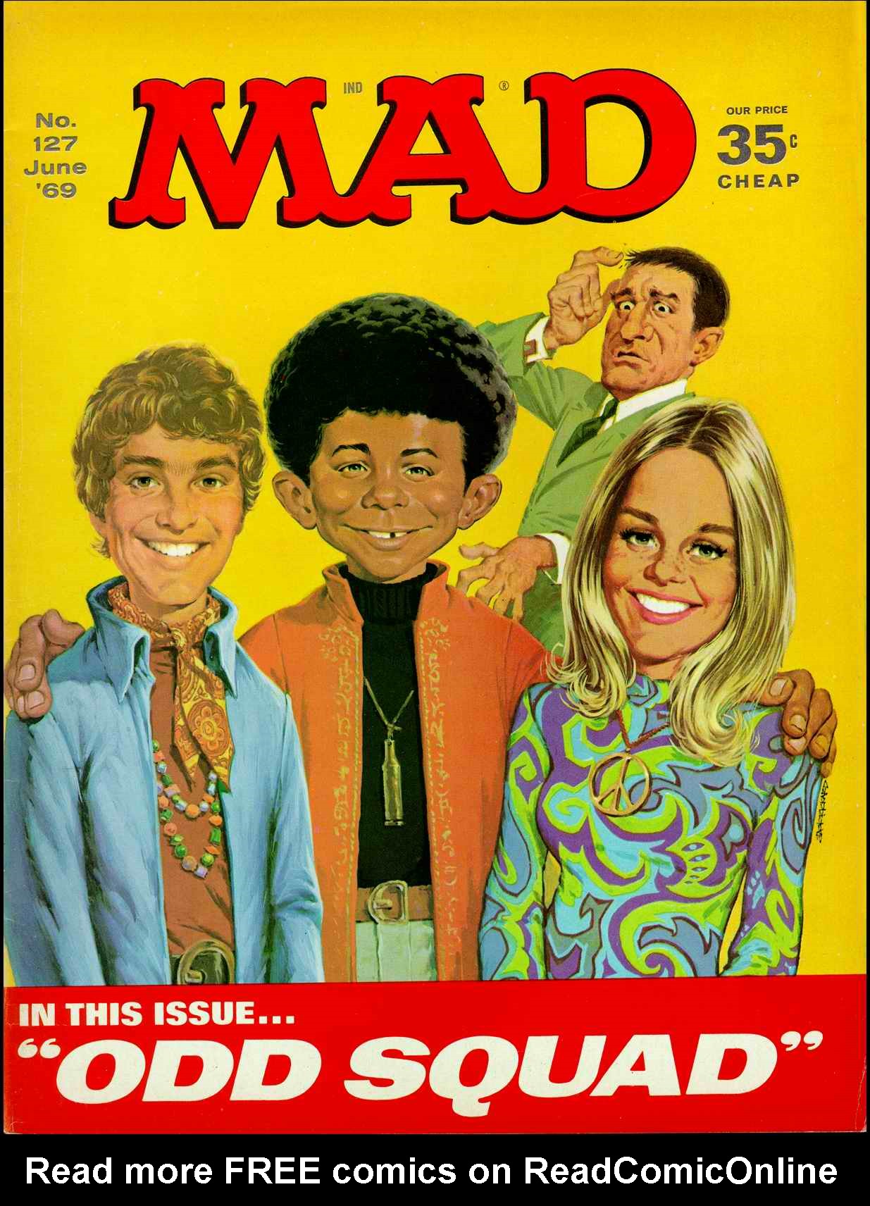 Read online MAD comic -  Issue #127 - 1