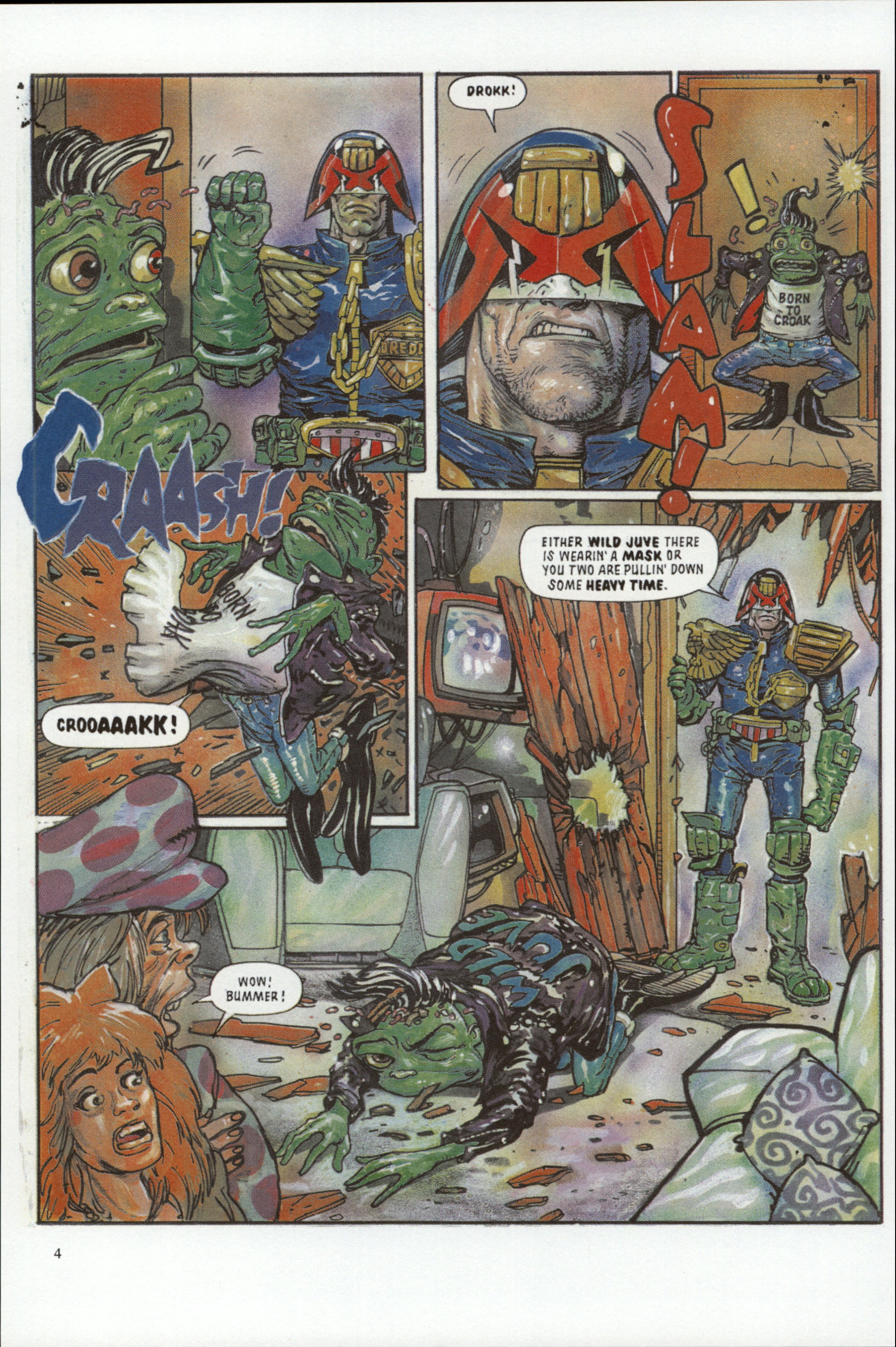 Read online Dredd Rules! comic -  Issue #13 - 6