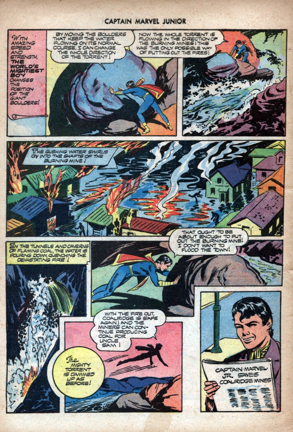 Read online Captain Marvel, Jr. comic -  Issue #27 - 32