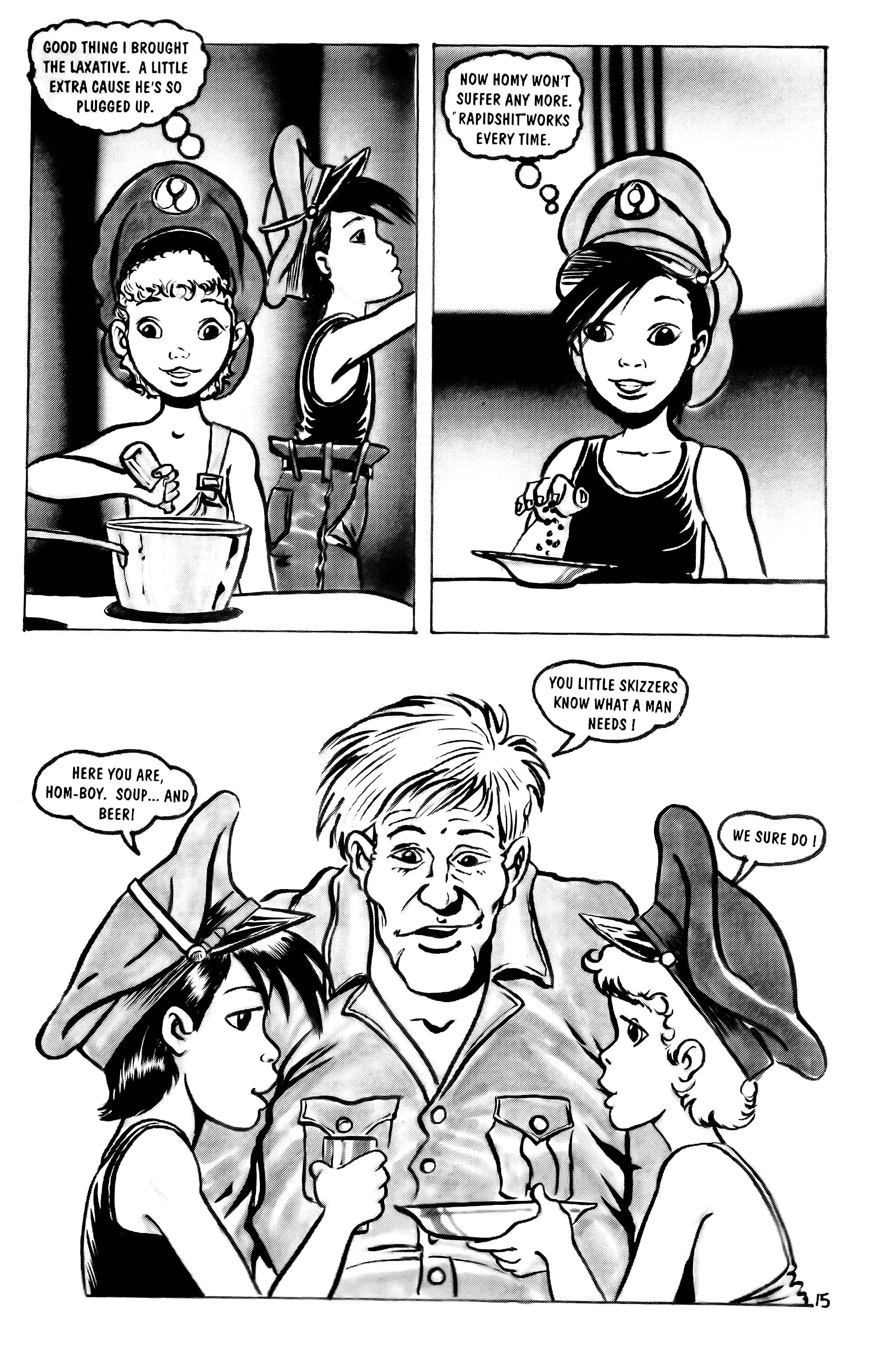 Read online Leather & Lace (1989) comic -  Issue #22 - 17