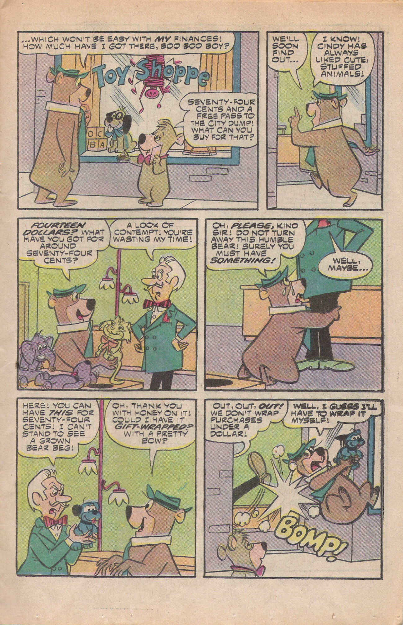 Read online Yogi Bear comic -  Issue #5 - 15