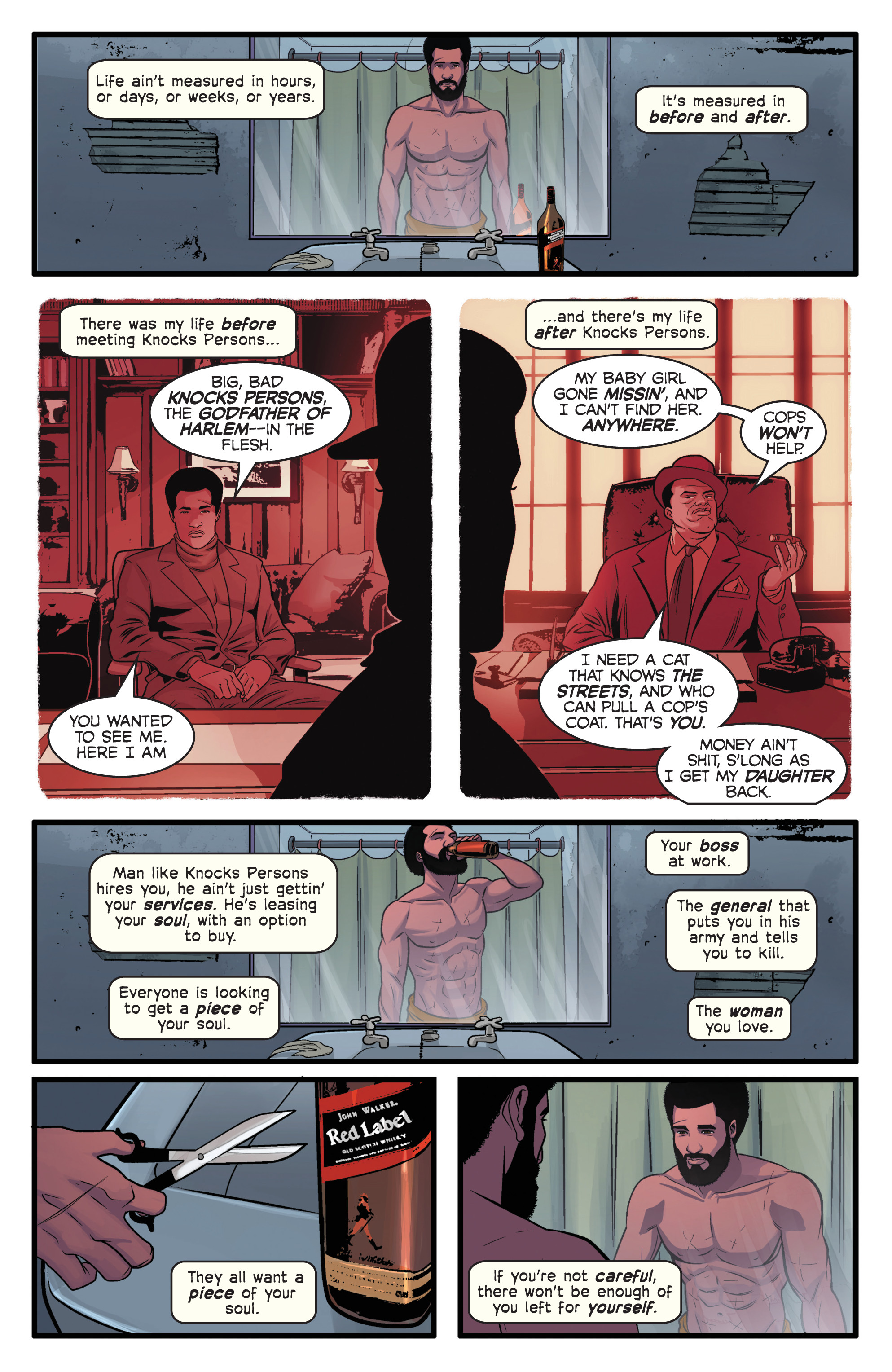 Read online Shaft: Imitation of Life comic -  Issue #1 - 10