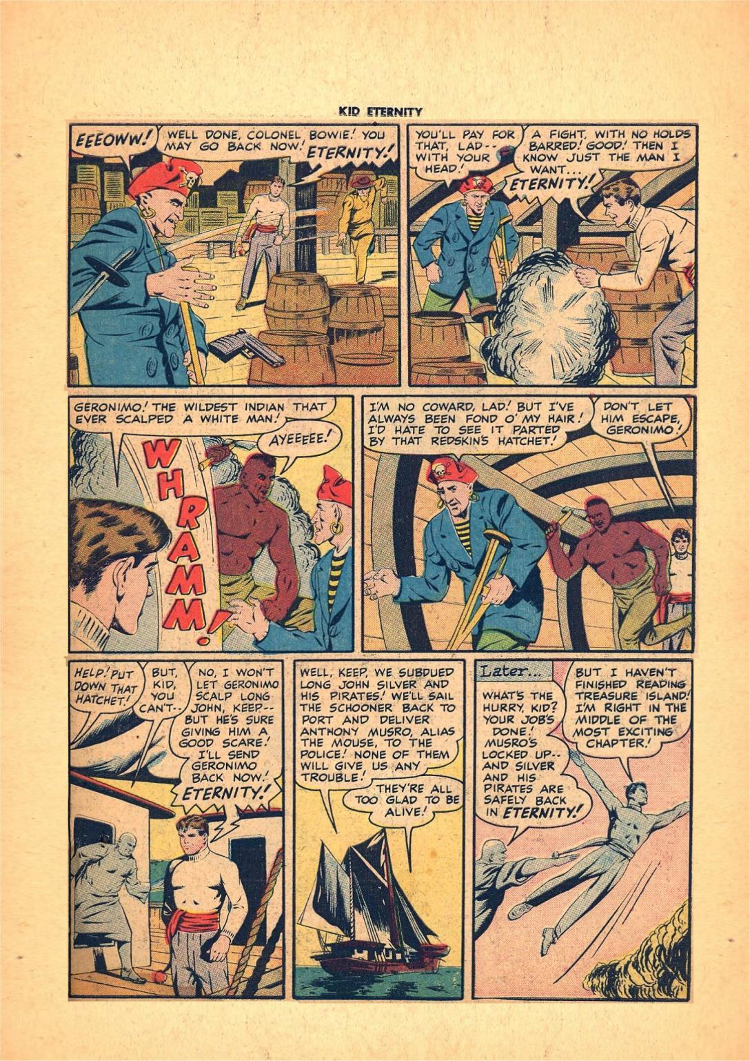 Read online Kid Eternity (1946) comic -  Issue #7 - 49