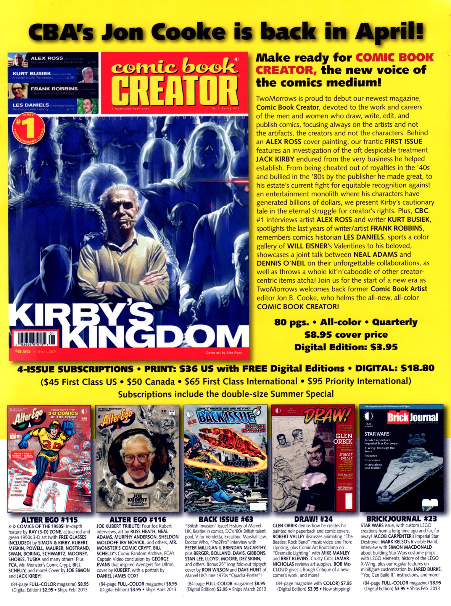 Read online The Jack Kirby Collector comic -  Issue #60 - 3