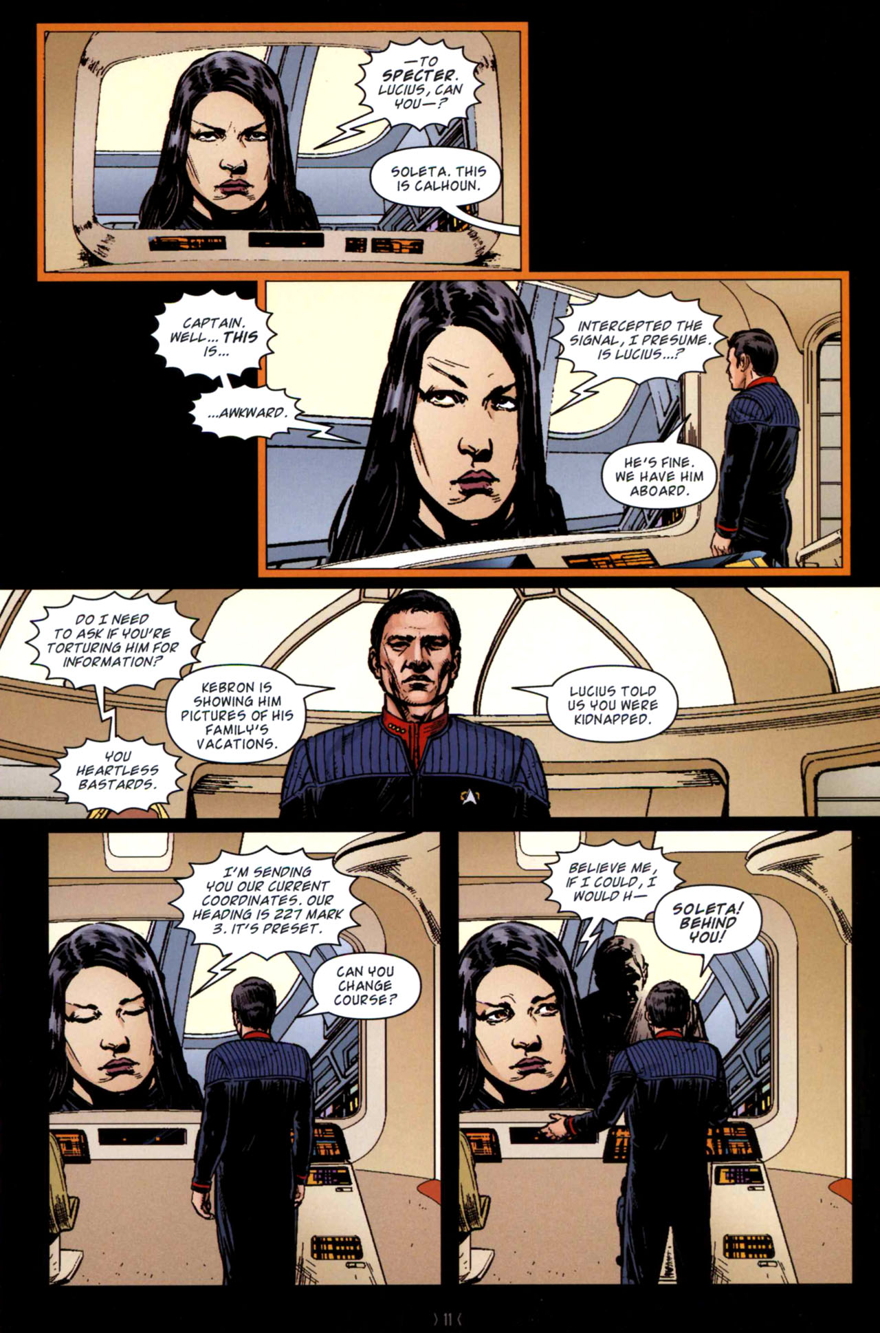 Read online Star Trek: New Frontier comic -  Issue #3 - 13