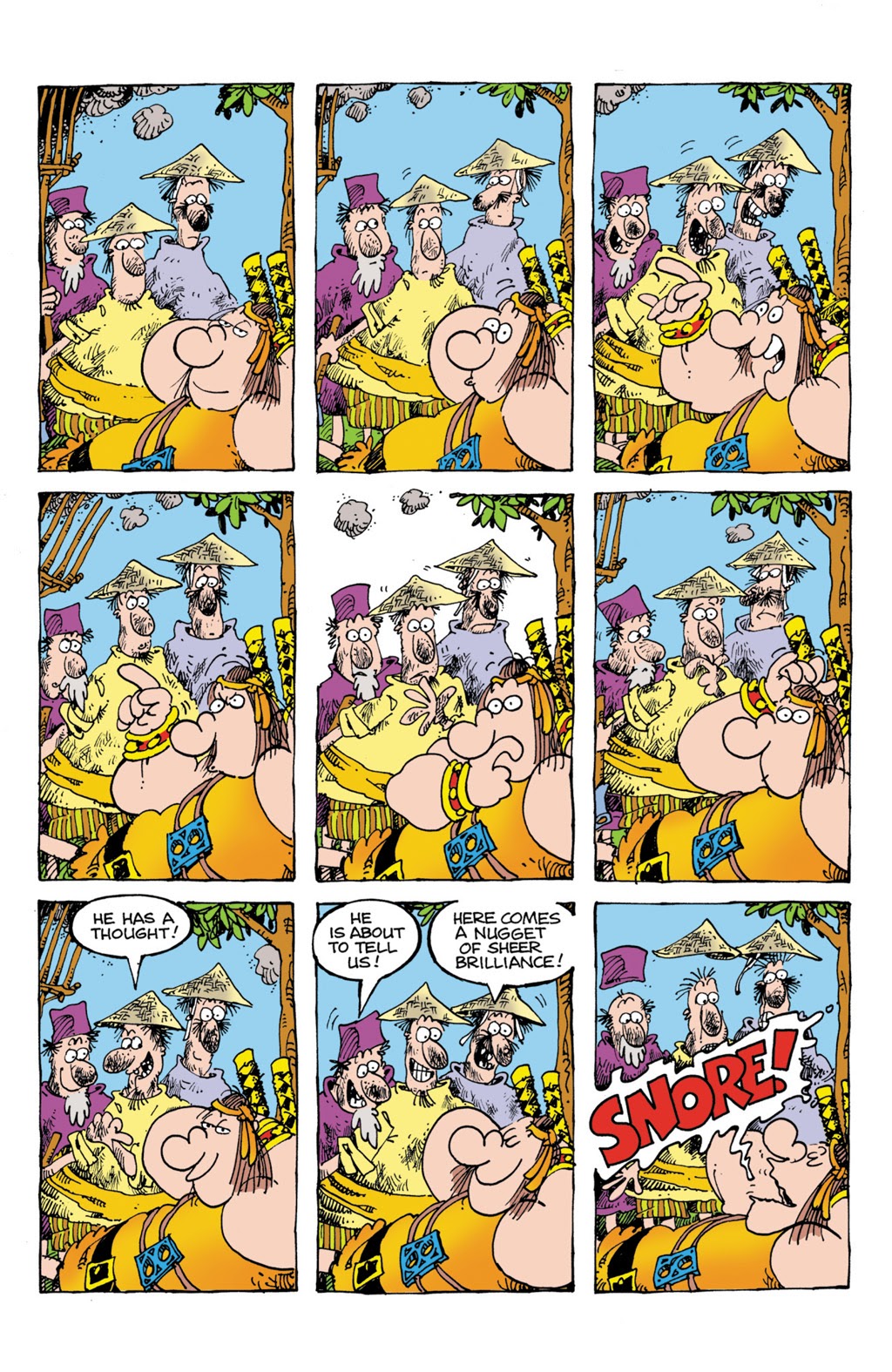 Read online Sergio Aragonés' Groo: The Most Intelligent Man In The World comic -  Issue # TPB - 93