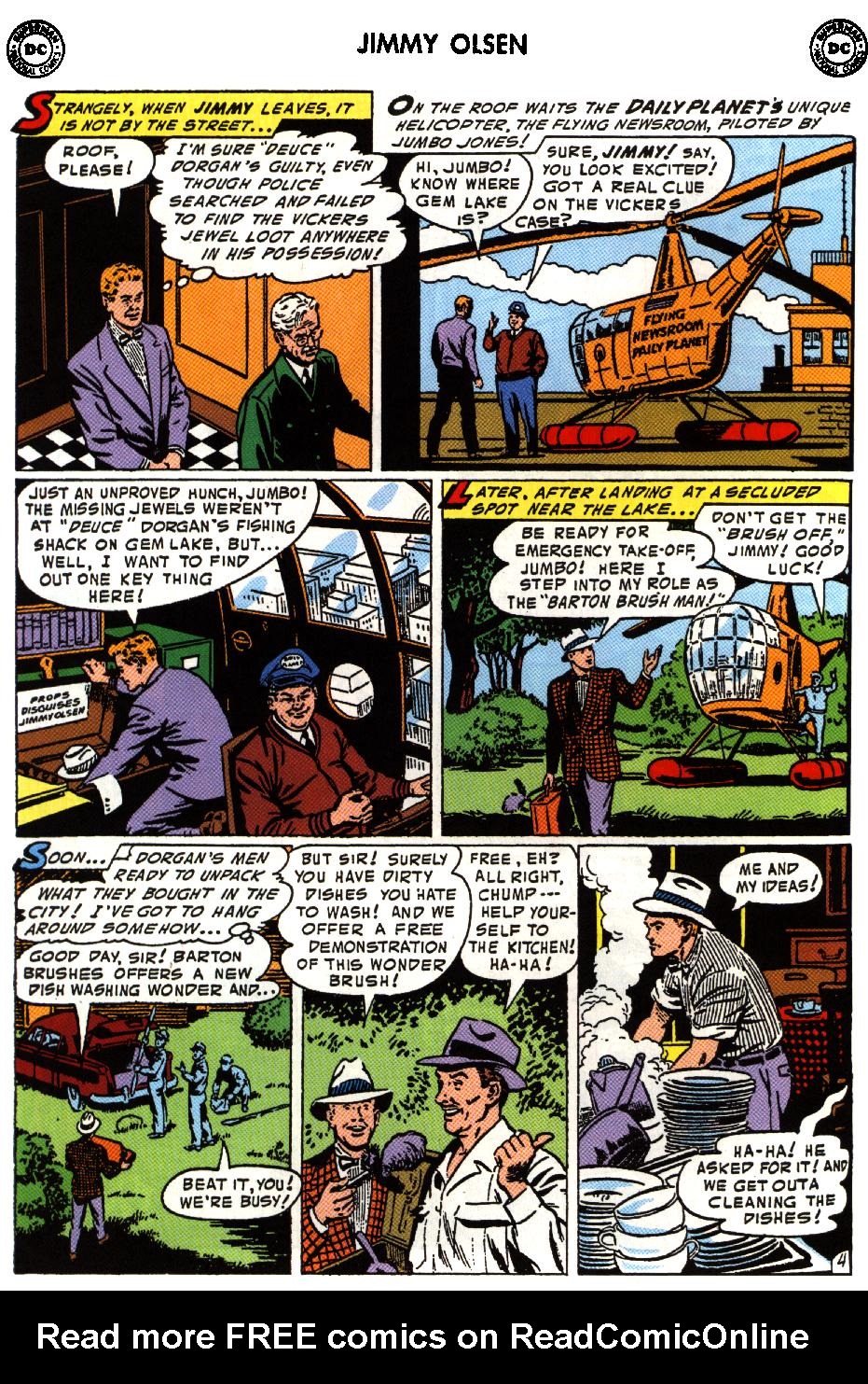 Read online Superman's Pal Jimmy Olsen comic -  Issue #1 - 6