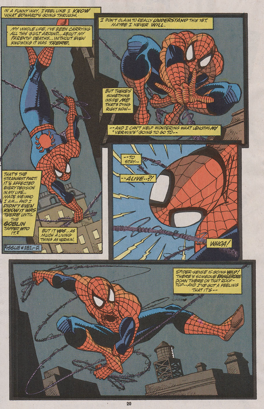 Read online The Spectacular Spider-Man (1976) comic -  Issue #184 - 16
