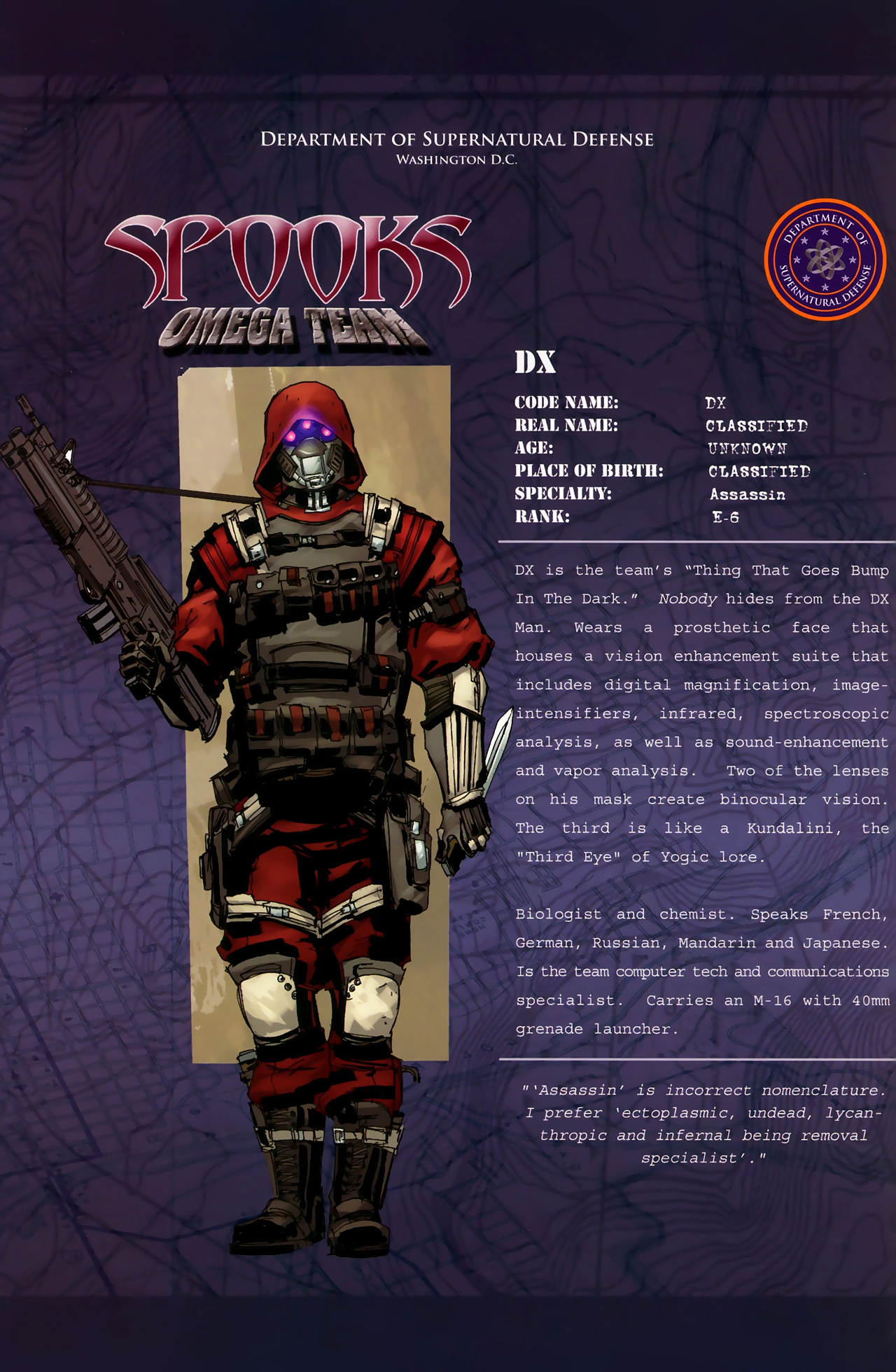 Read online Spooks: Omega Team comic -  Issue #1 - 26
