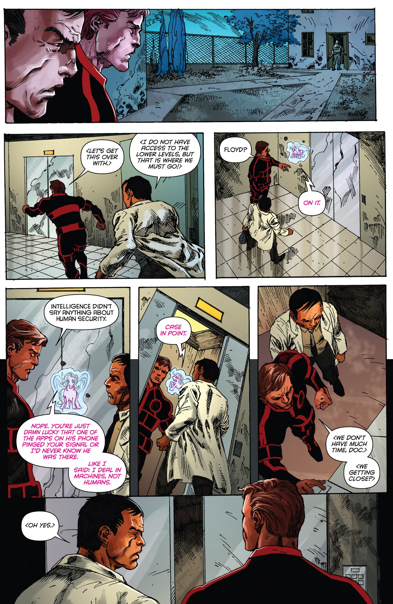 Read online Bionic Man comic -  Issue #22 - 23